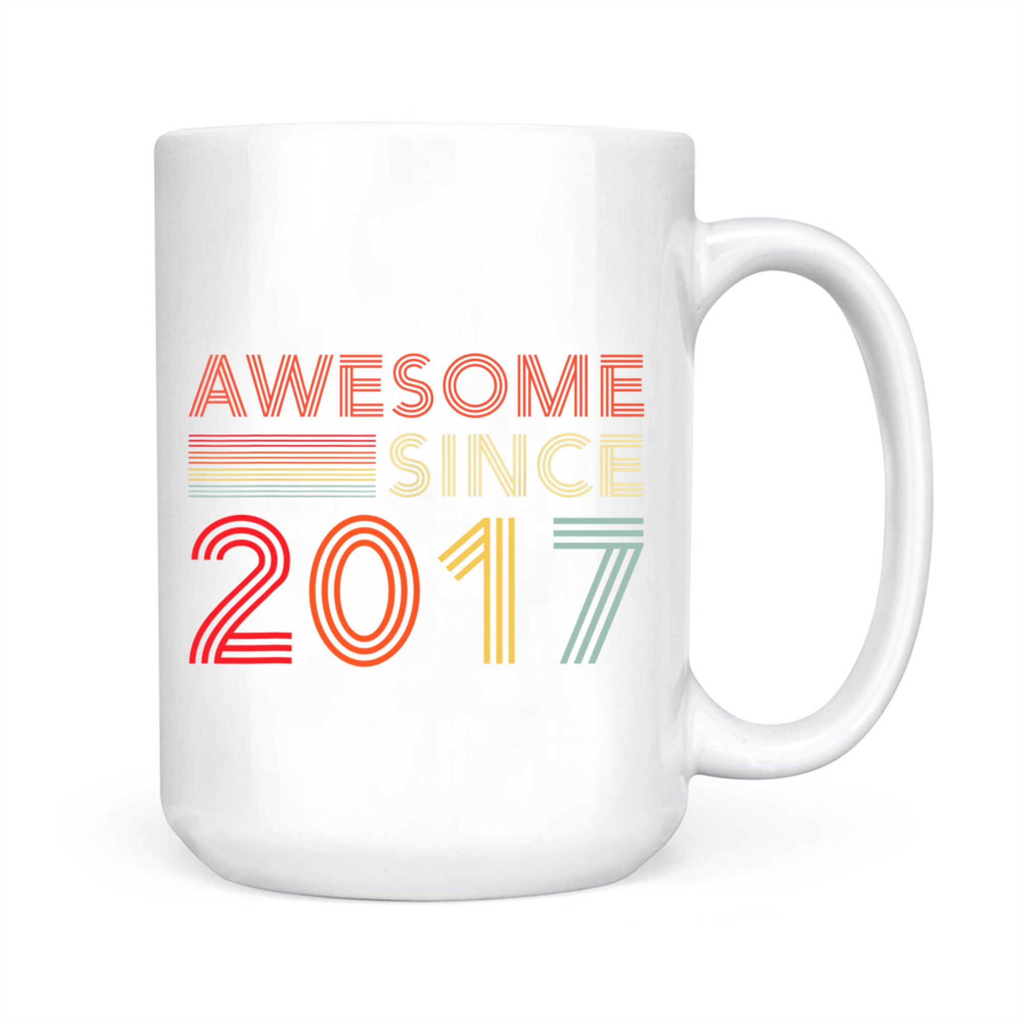 Awesome Since Funny 8th Year Old Birthday Mug