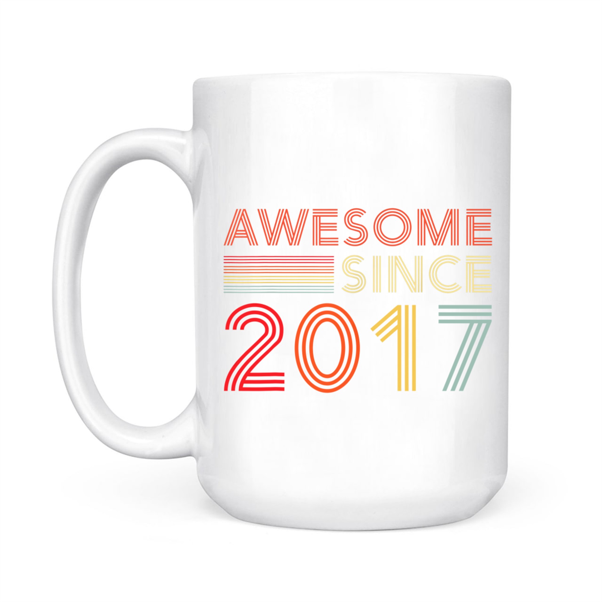 Awesome Since Funny 8th Year Old Birthday Mug