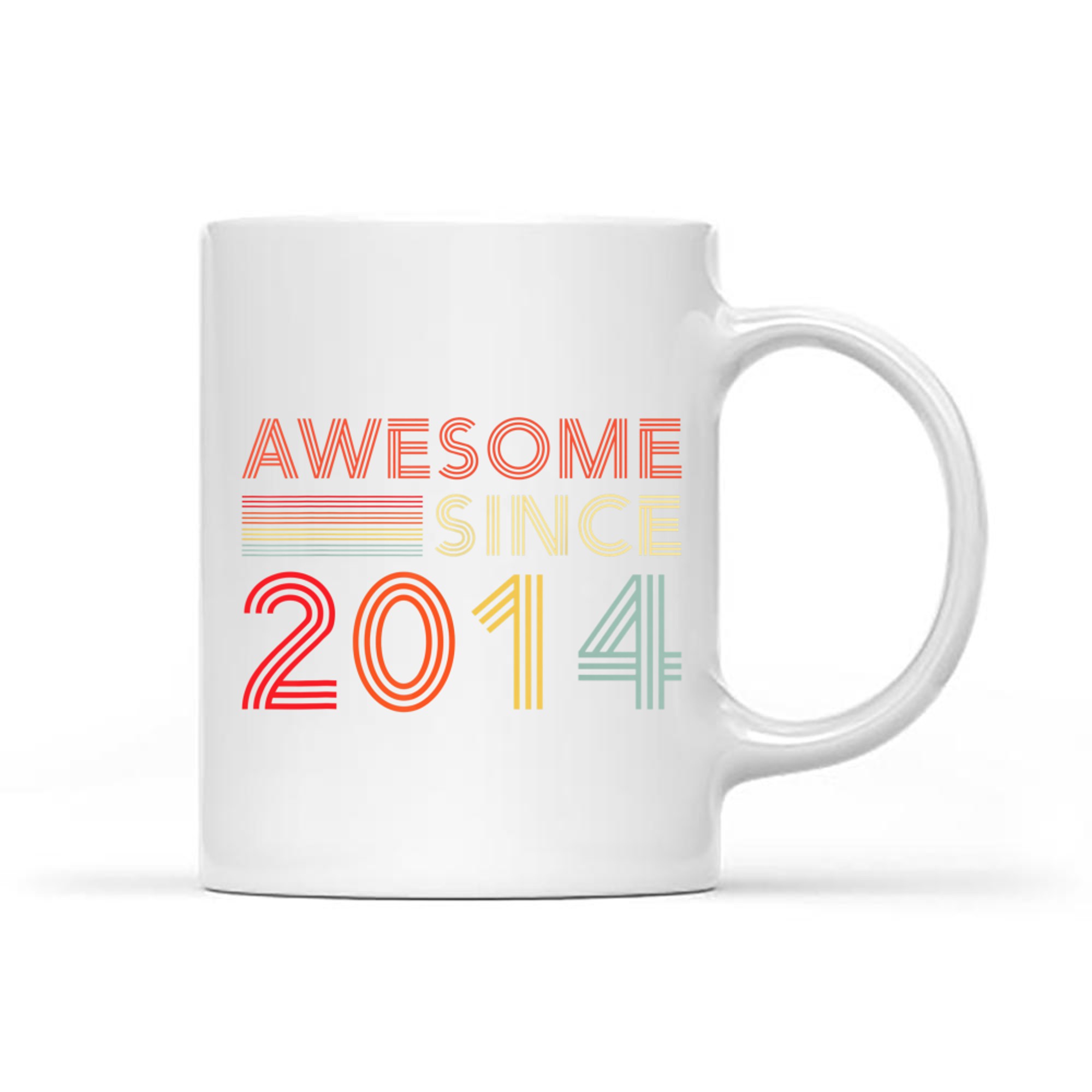 Awesome Since Funny Year Old Birthday Mug