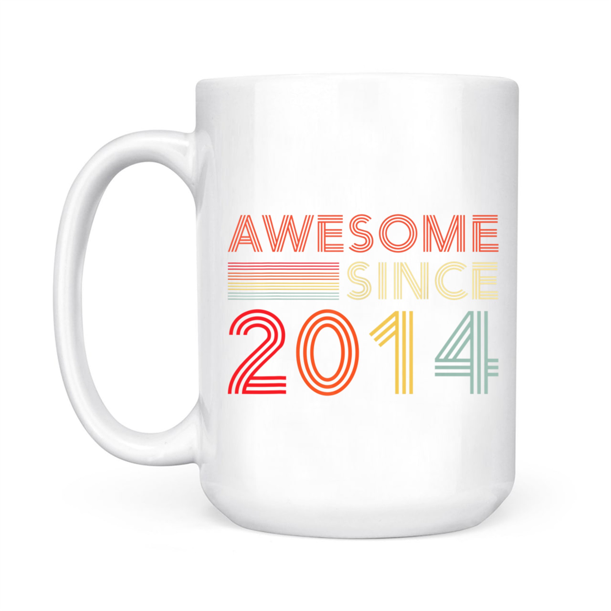 Awesome Since Funny Year Old Birthday Mug