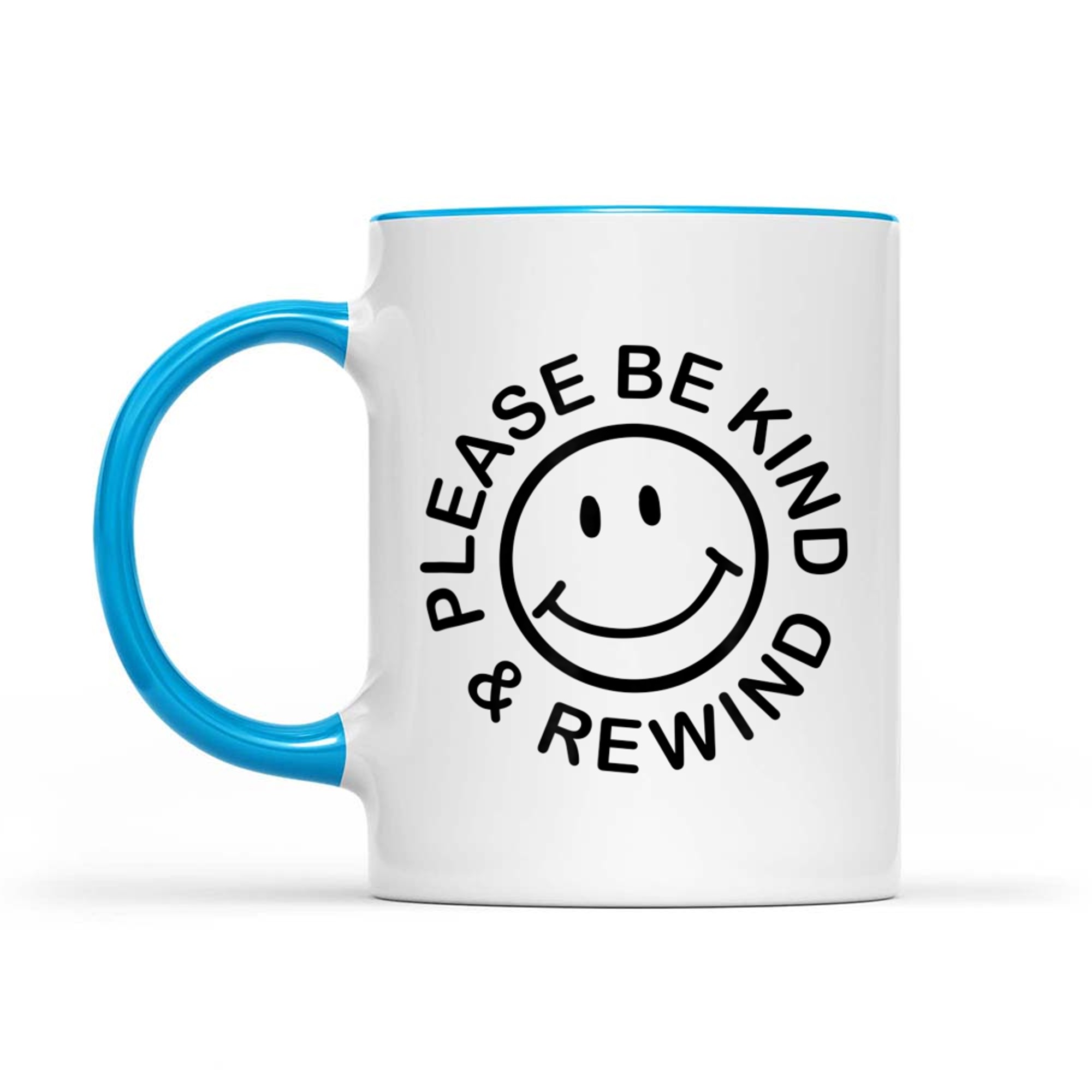 Be Kind Rewind Retro Nostalgia Sticker 80s 90s Mug