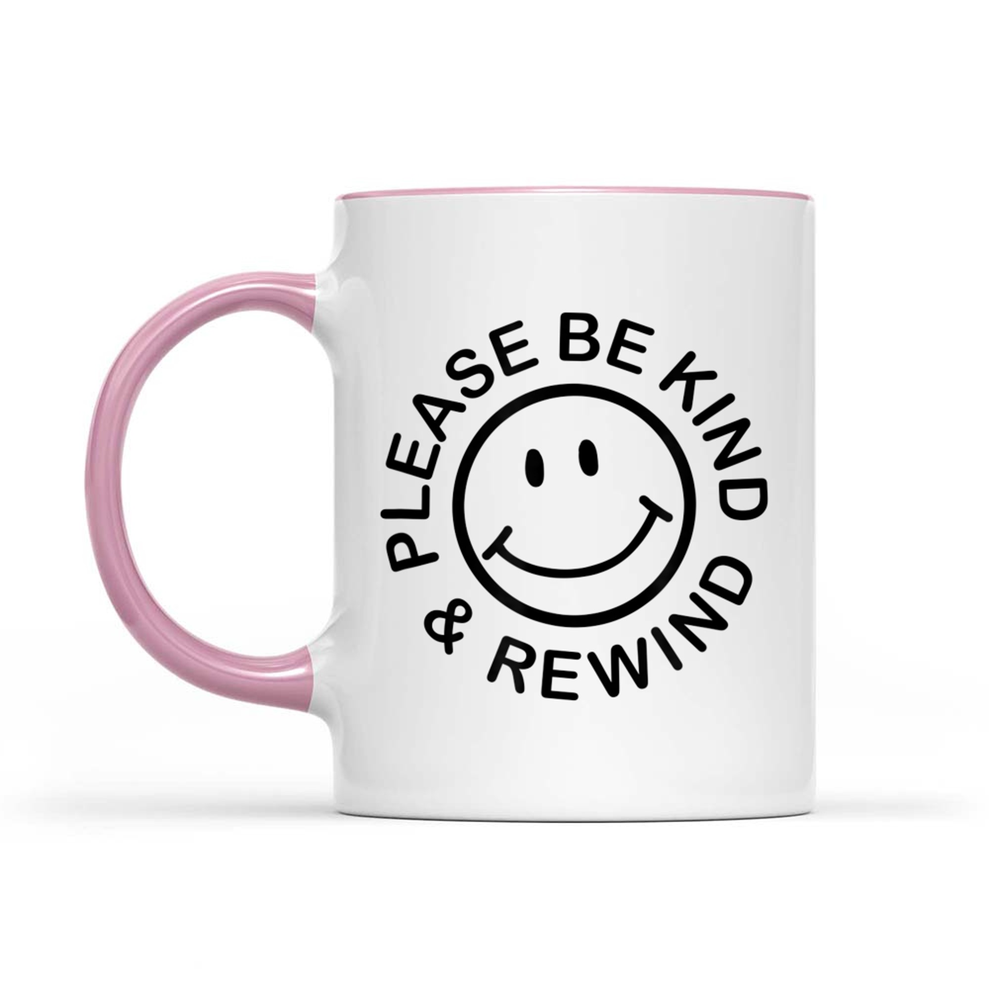 Be Kind Rewind Retro Nostalgia Sticker 80s 90s Mug
