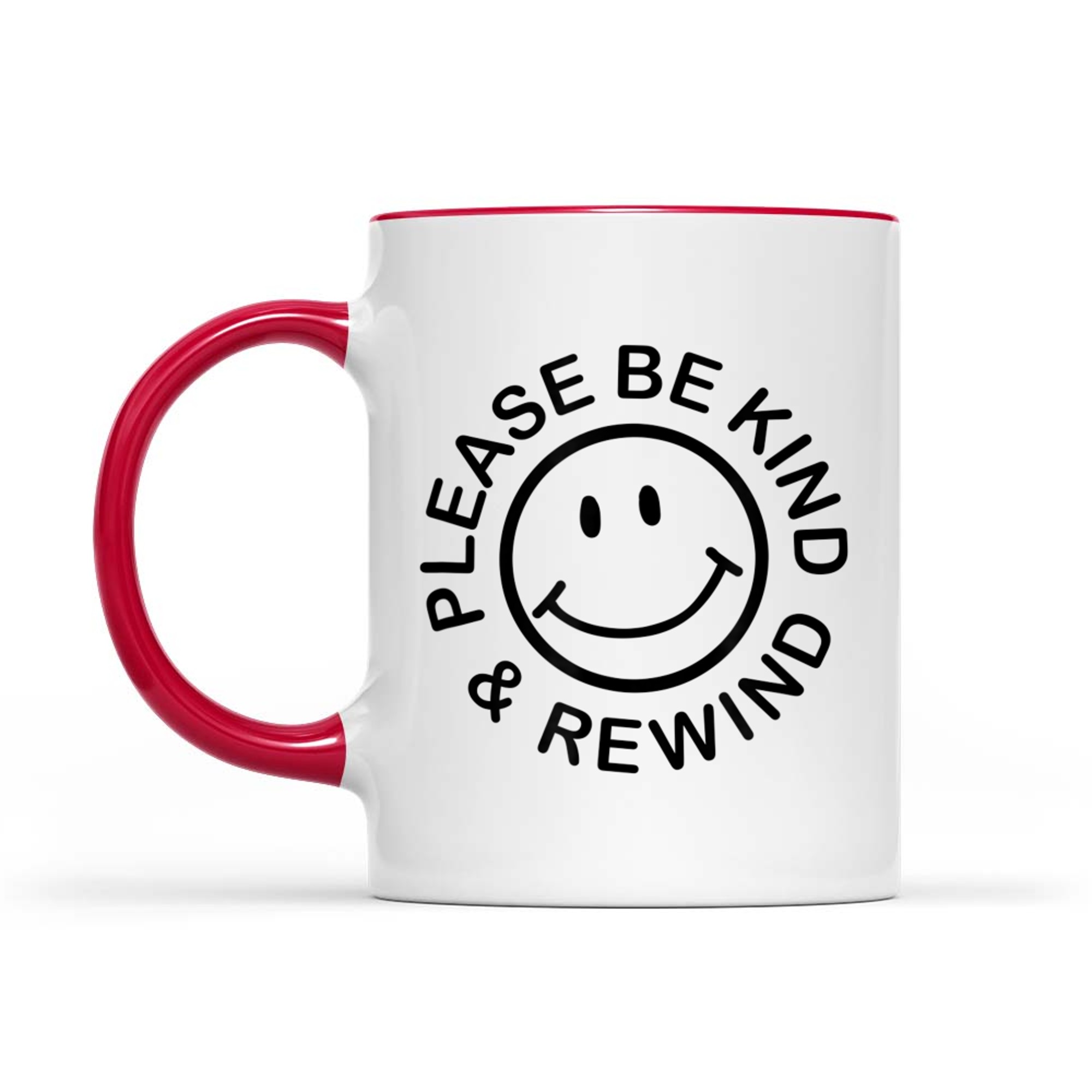 Be Kind Rewind Retro Nostalgia Sticker 80s 90s Mug