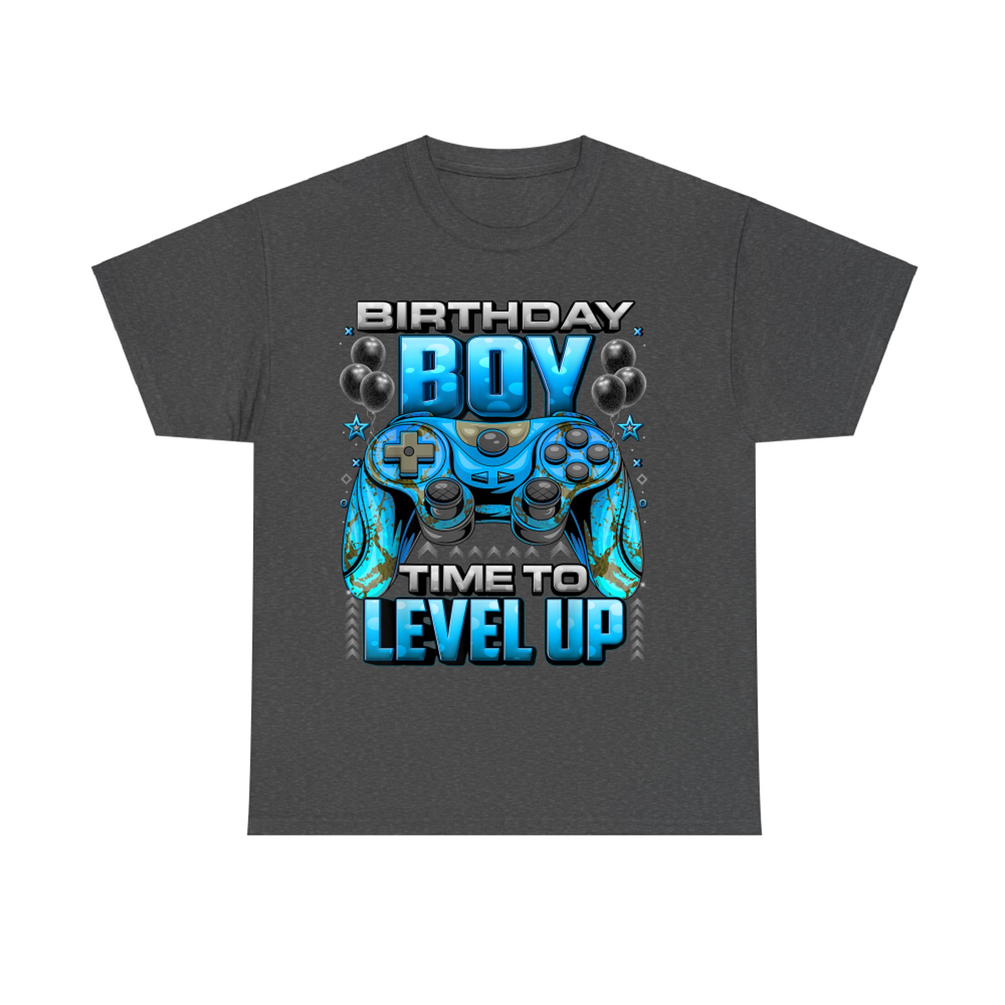 Birthday Boy Time to Level Up Video Gamer Birthday Boy T-Shirt
