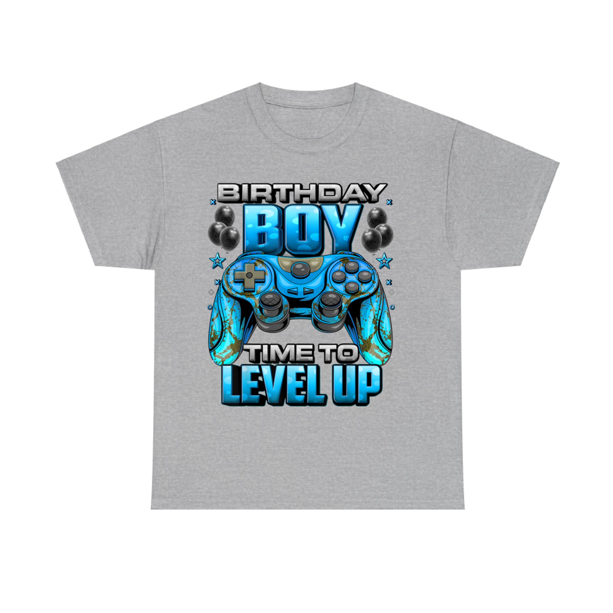 Birthday Boy Time to Level Up Video Gamer Birthday Boy T-Shirt