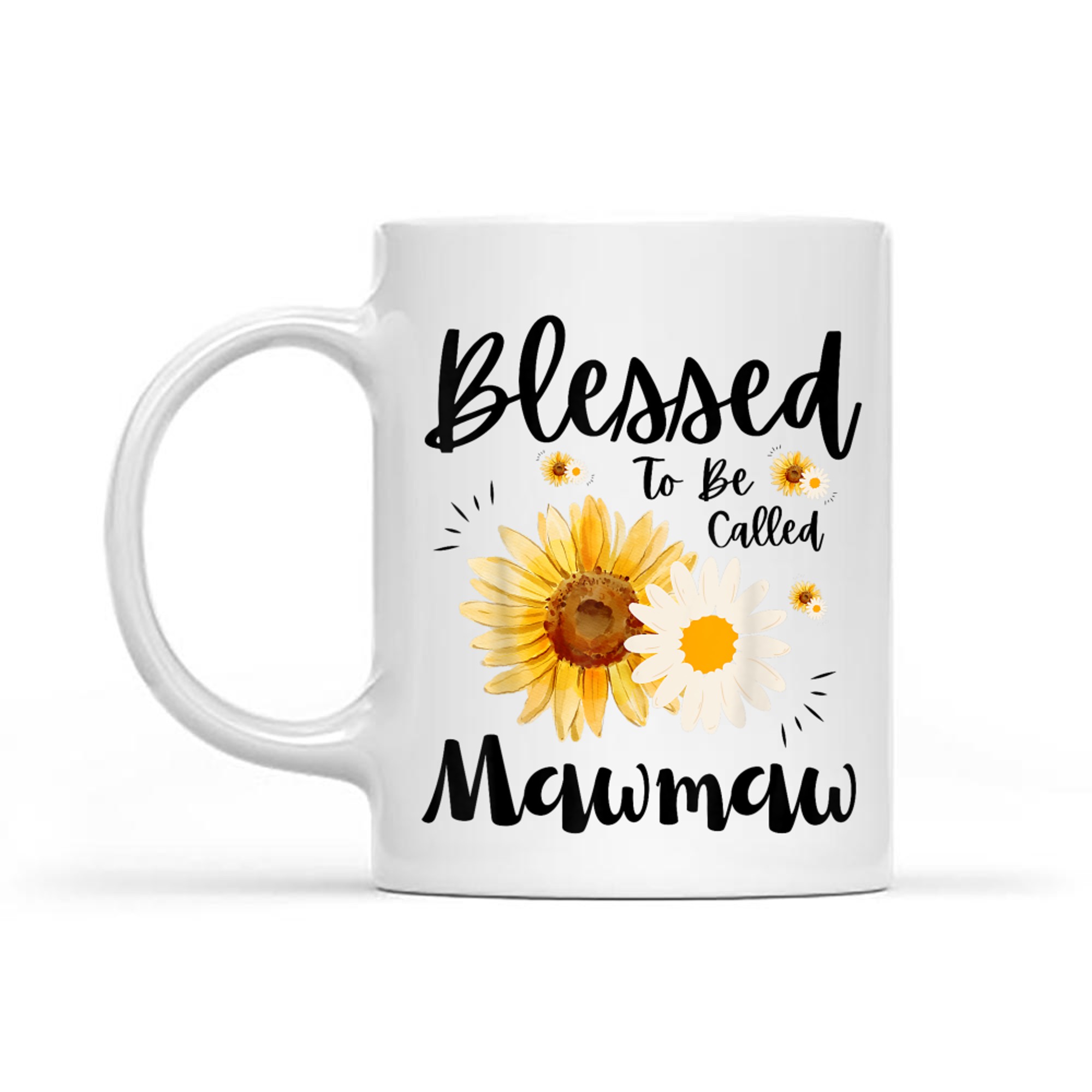 Blessed To Be Called Mawmaw Women Floral Cute Mothers Day Mug