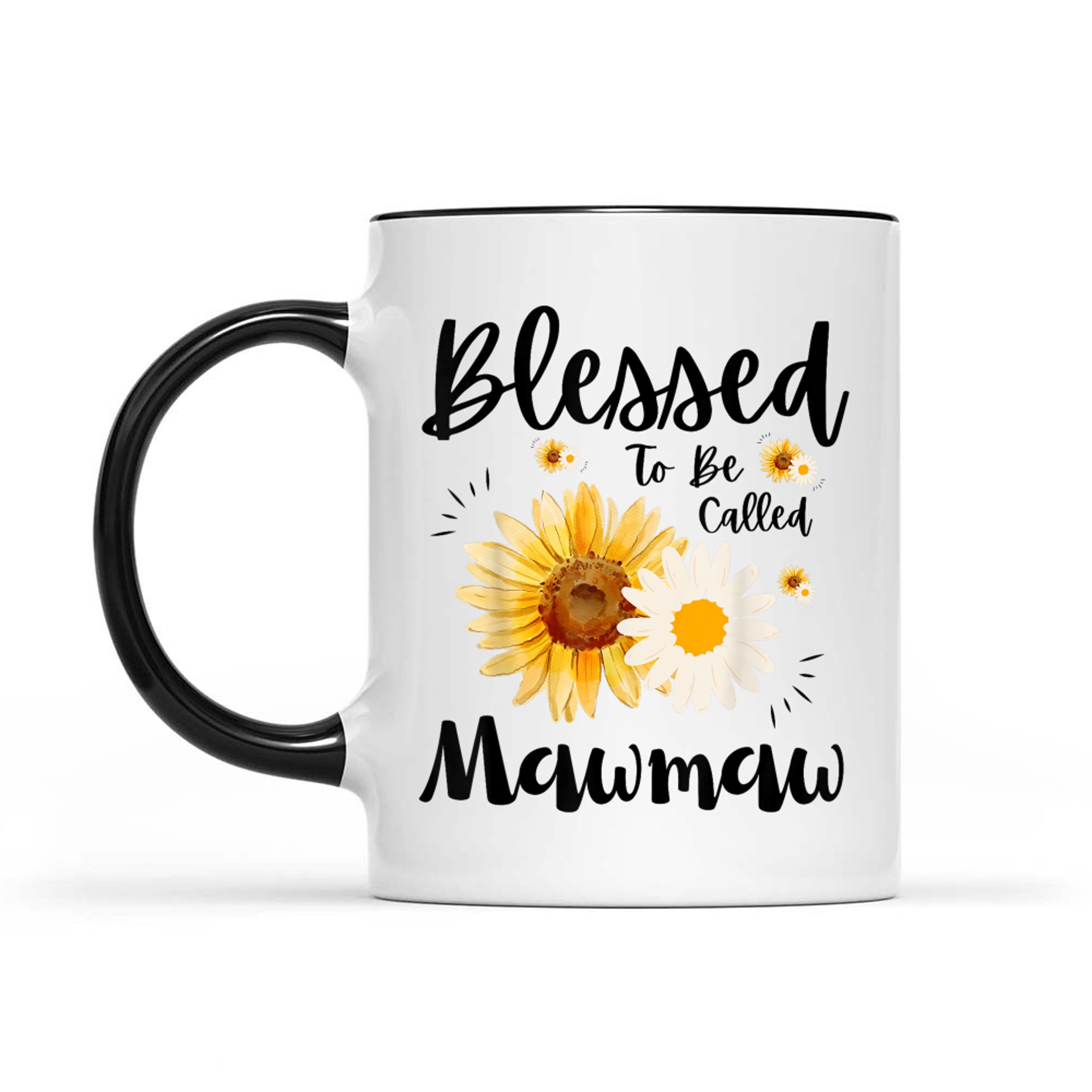 Blessed To Be Called Mawmaw Women Floral Cute Mothers Day Mug