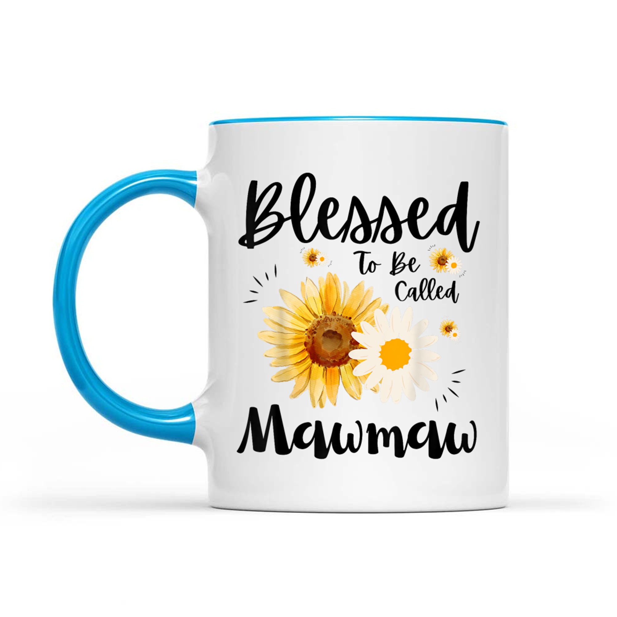 Blessed To Be Called Mawmaw Women Floral Cute Mothers Day Mug
