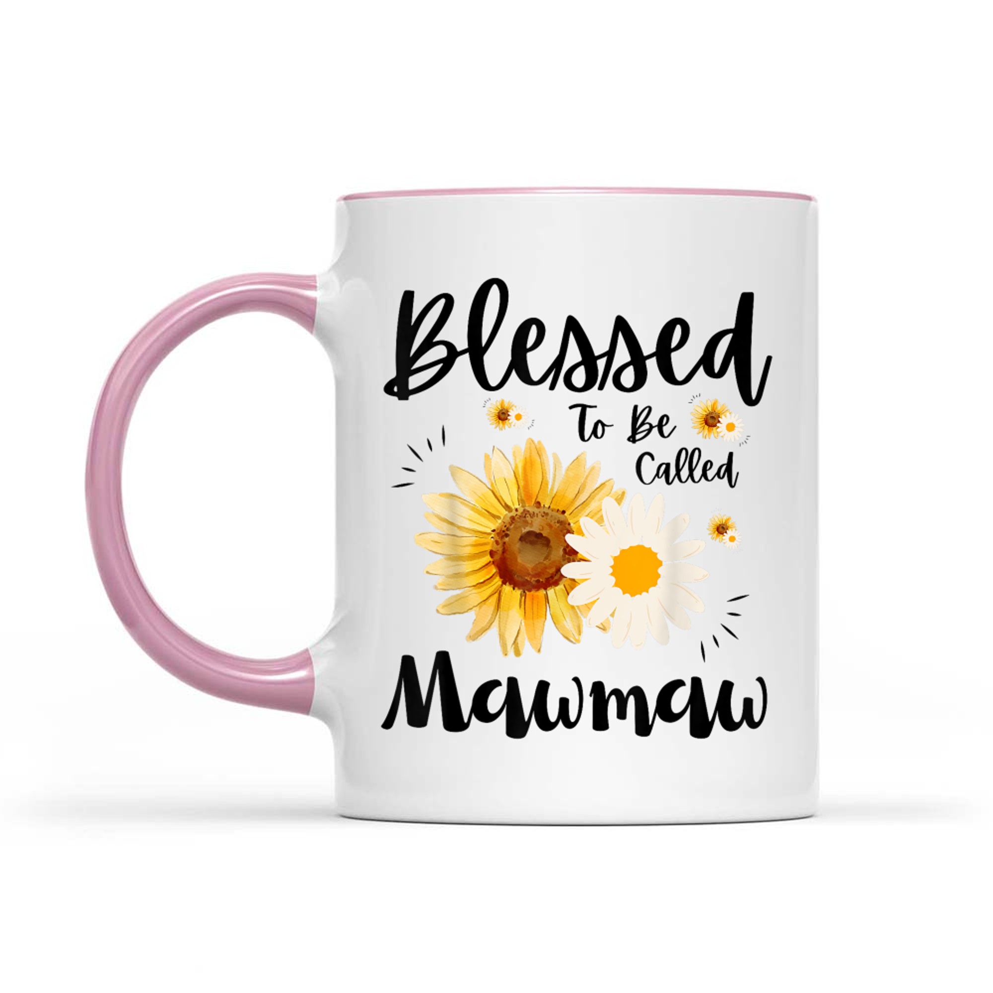Blessed To Be Called Mawmaw Women Floral Cute Mothers Day Mug