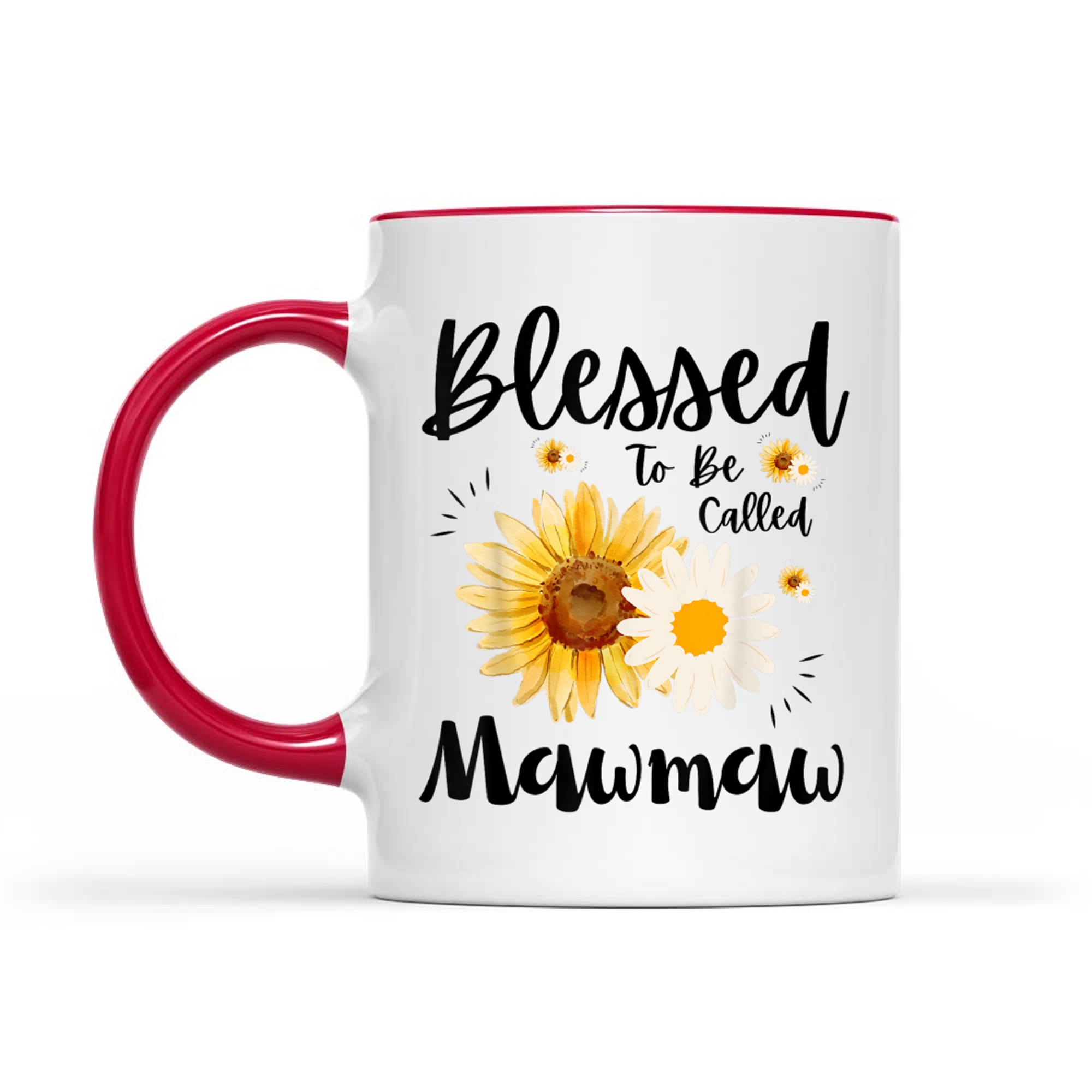 Blessed To Be Called Mawmaw Women Floral Cute Mothers Day Mug