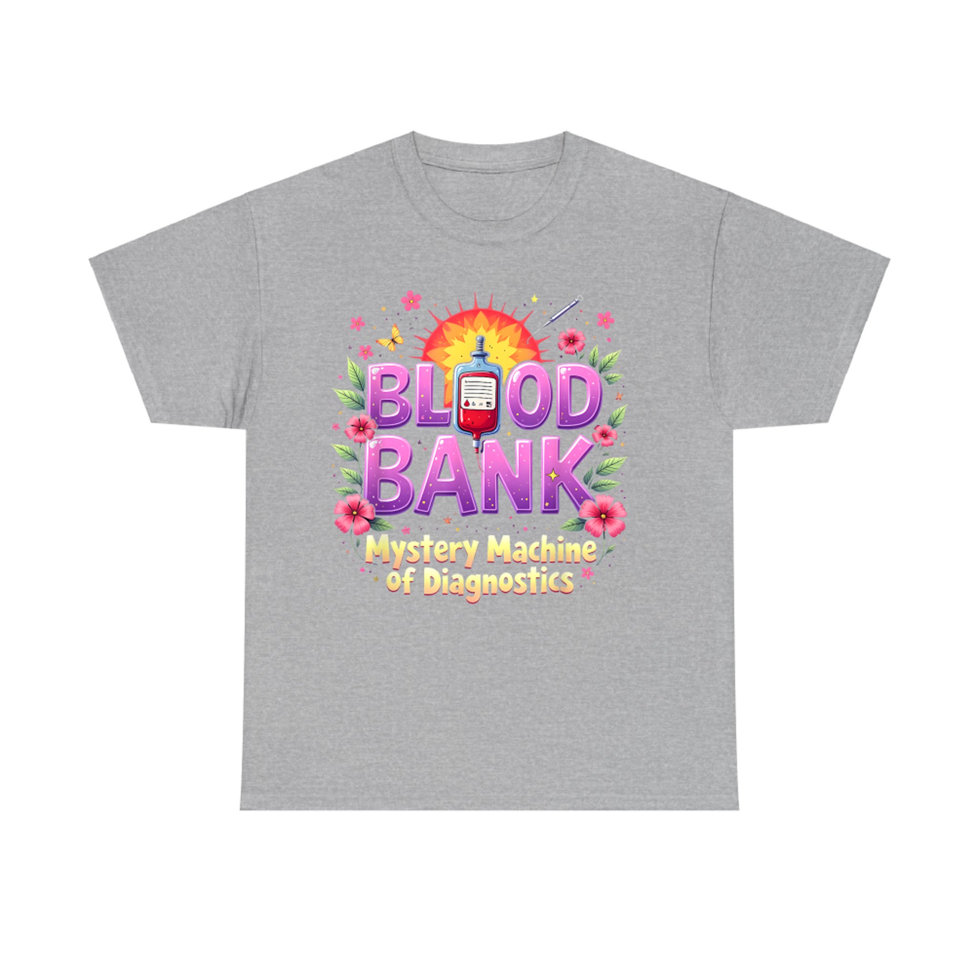 Blood Bank Mystery Machine Of Diagnostics Lab Week T-Shirt
