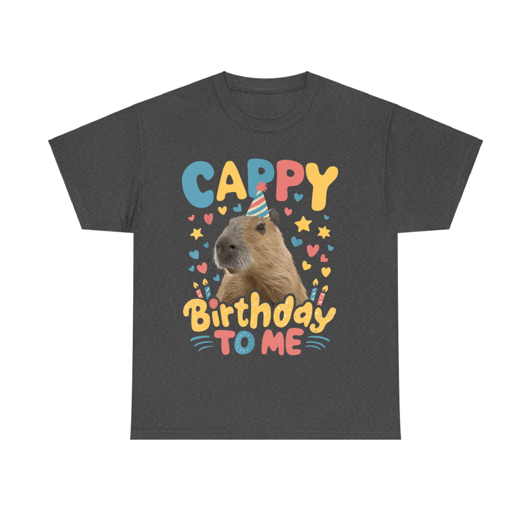 Cappy Birthday To Me Capy Birthday Funny Cute T-Shirt