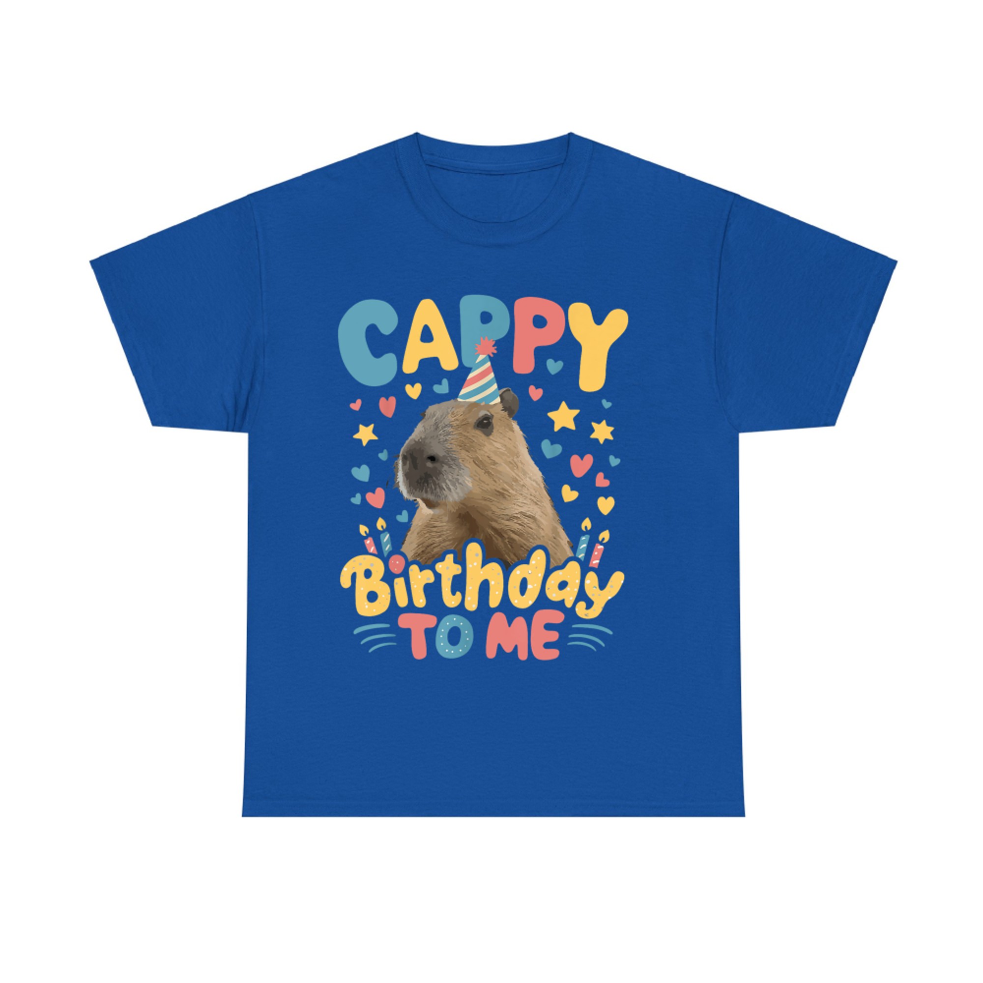 Cappy Birthday To Me Capy Birthday Funny Cute T-Shirt