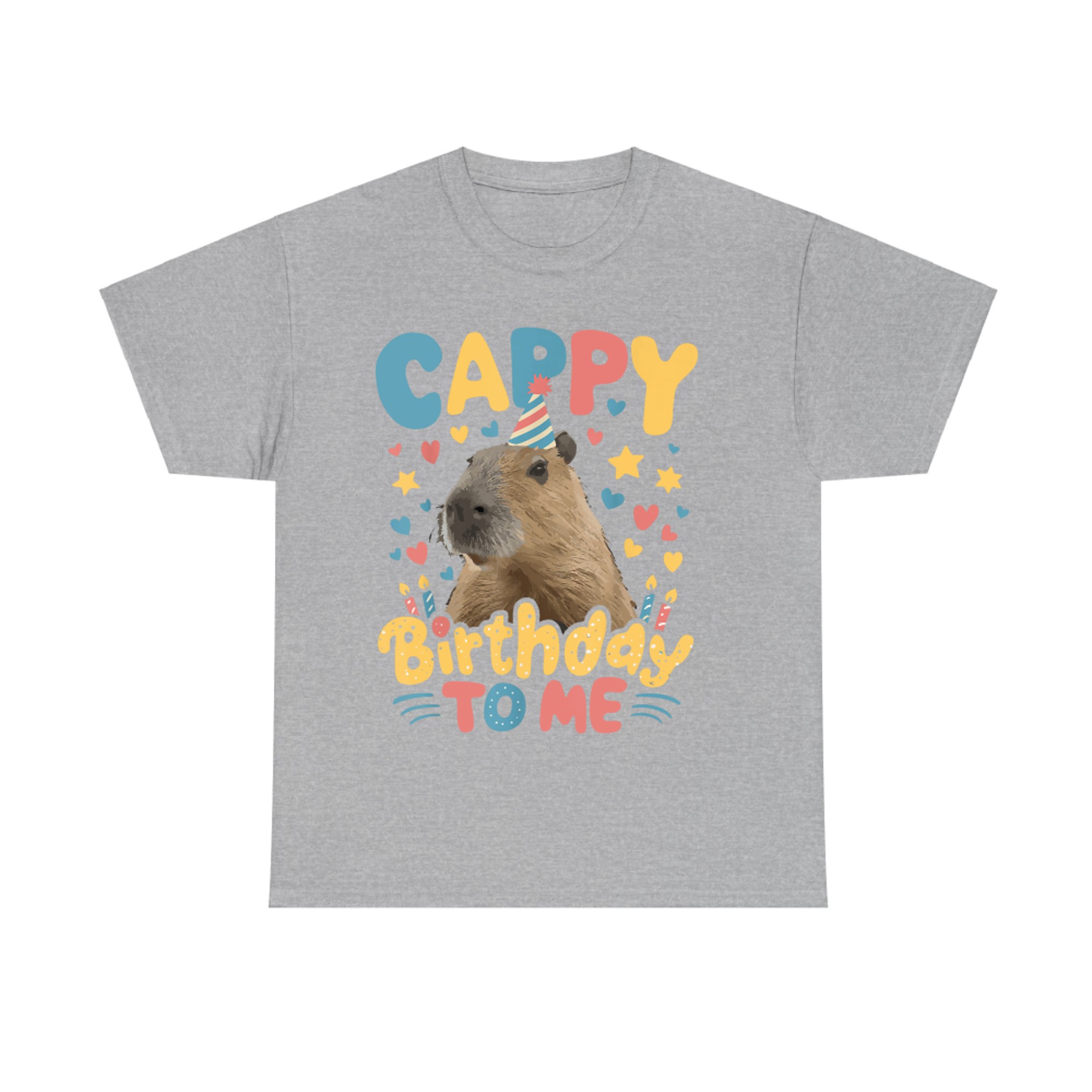 Cappy Birthday To Me Capy Birthday Funny Cute T-Shirt