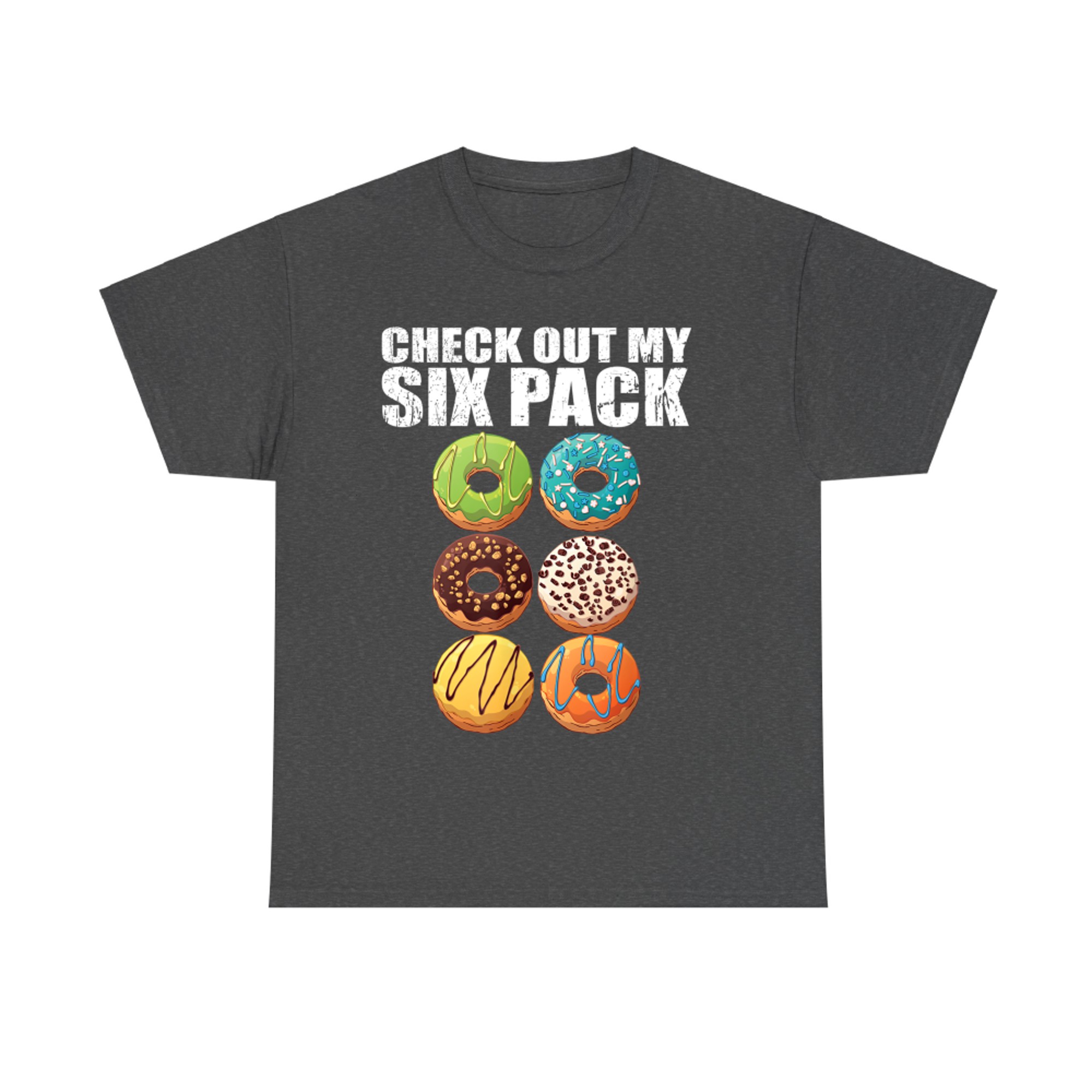 Check Out My Six Pack Donut Funny Gym T-Shirt