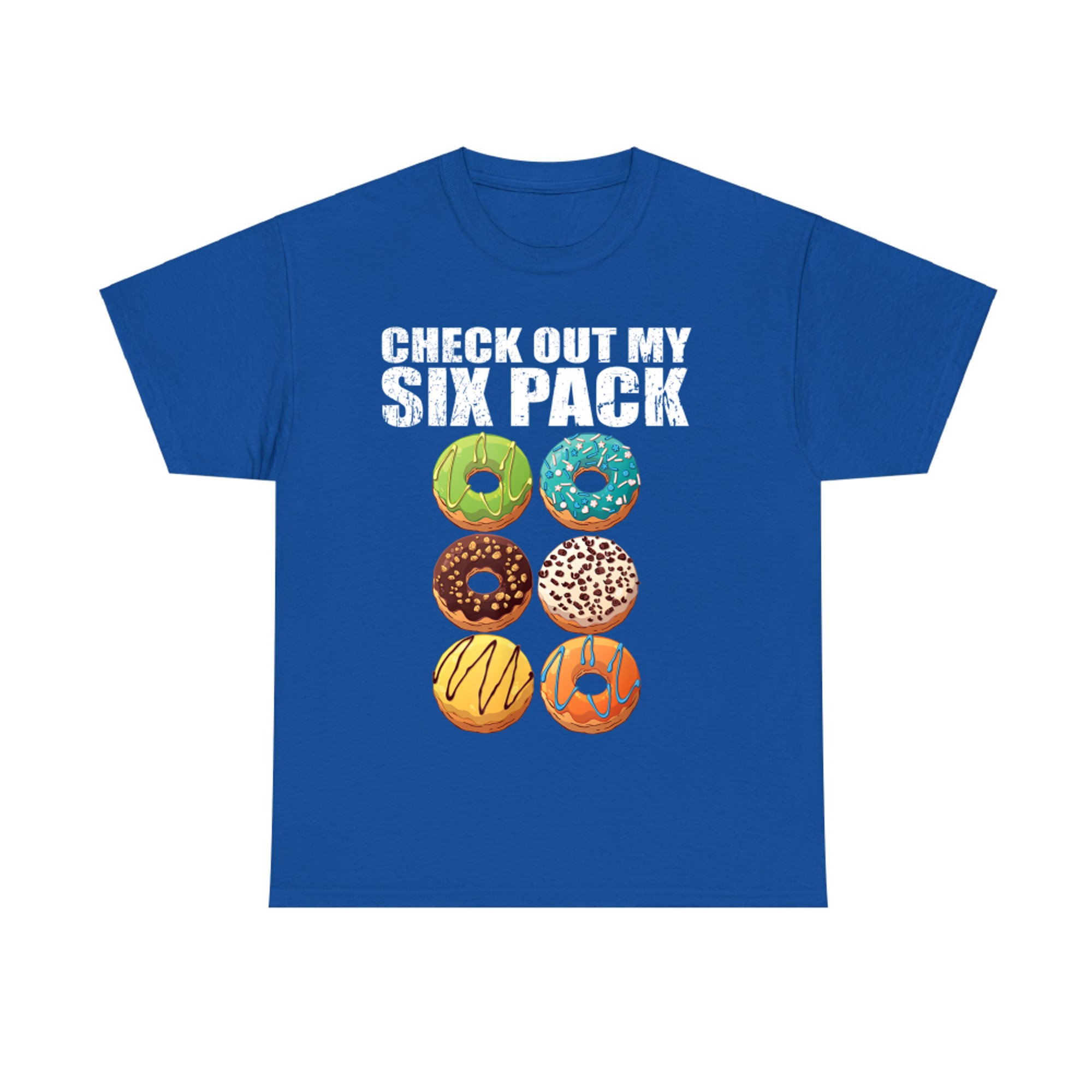 Check Out My Six Pack Donut Funny Gym T-Shirt