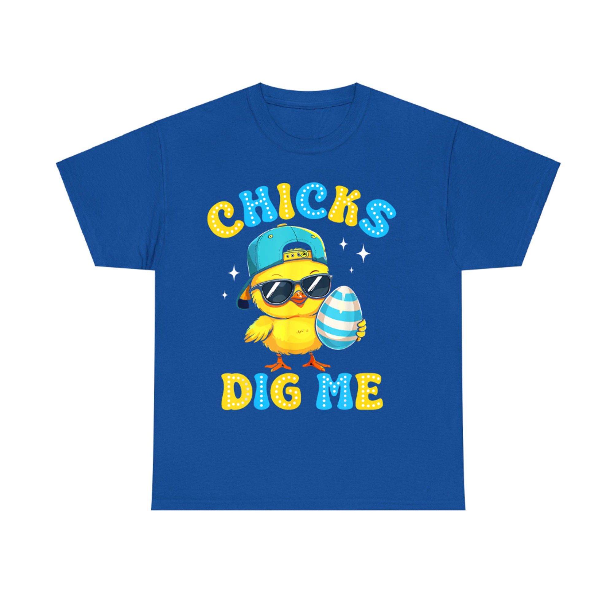 Chicks Dig Me Easter Toddler Boys Men Happy Easter Funny T-Shirt