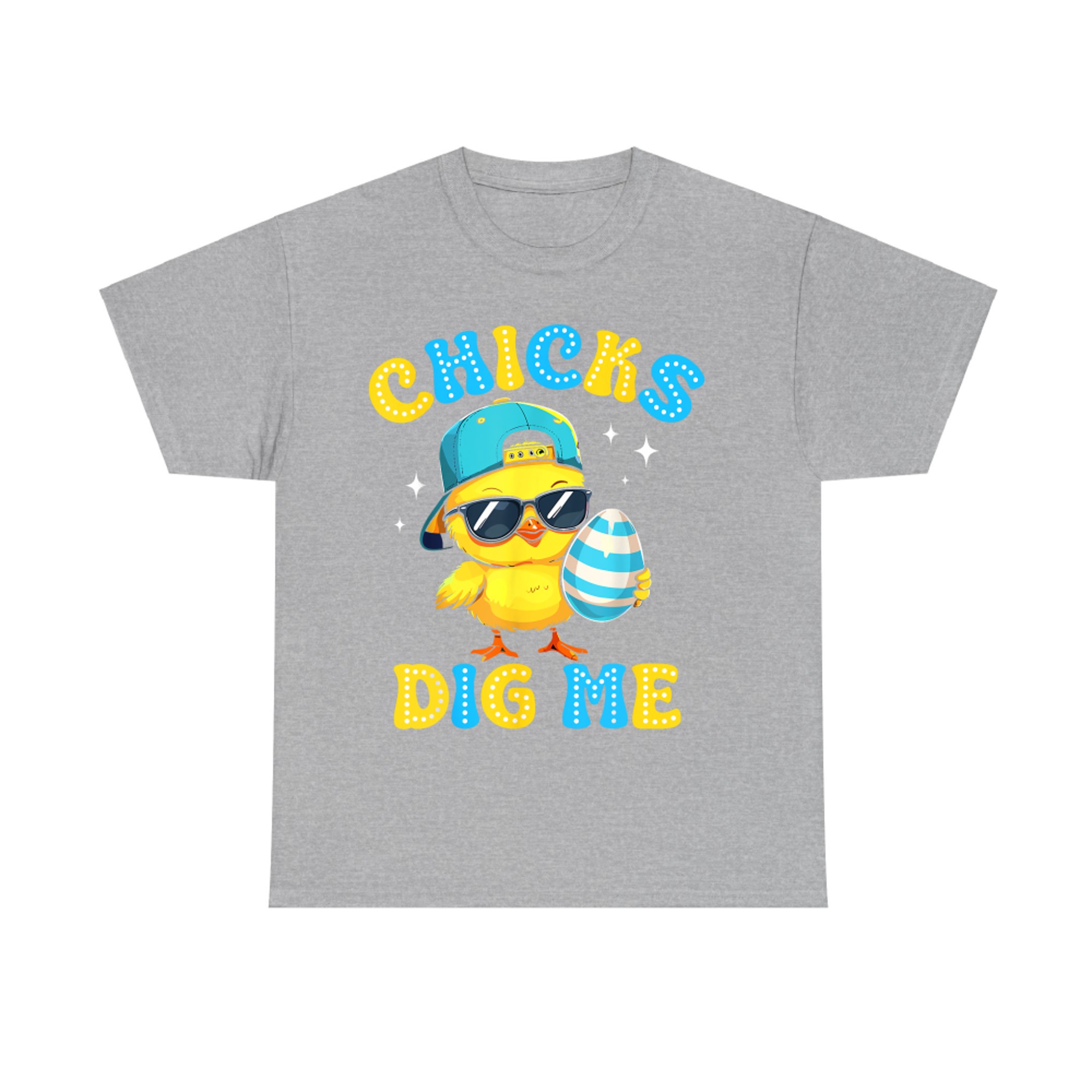 Chicks Dig Me Easter Toddler Boys Men Happy Easter Funny T-Shirt