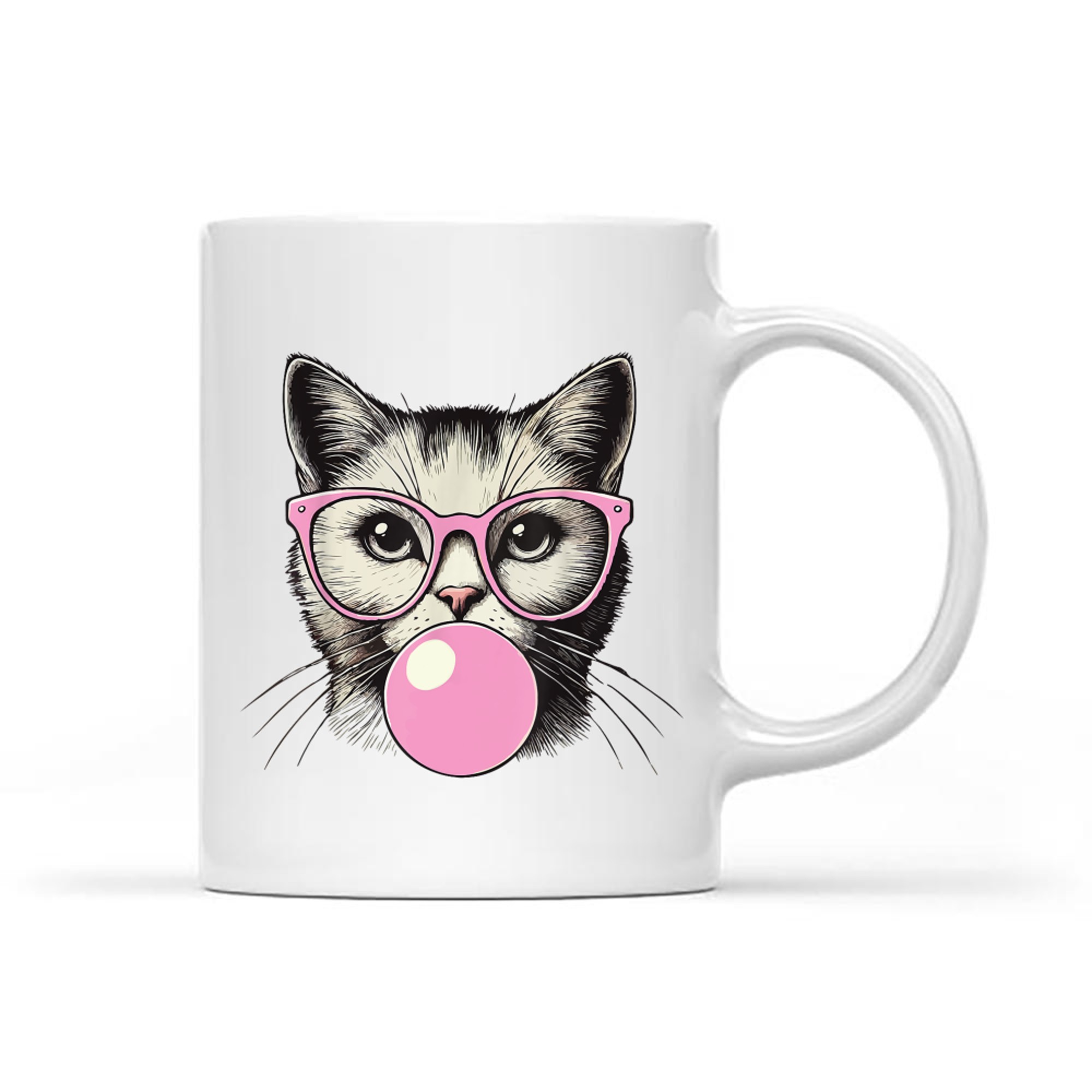 Cute Cat Women Funny Cat Lovers Mug