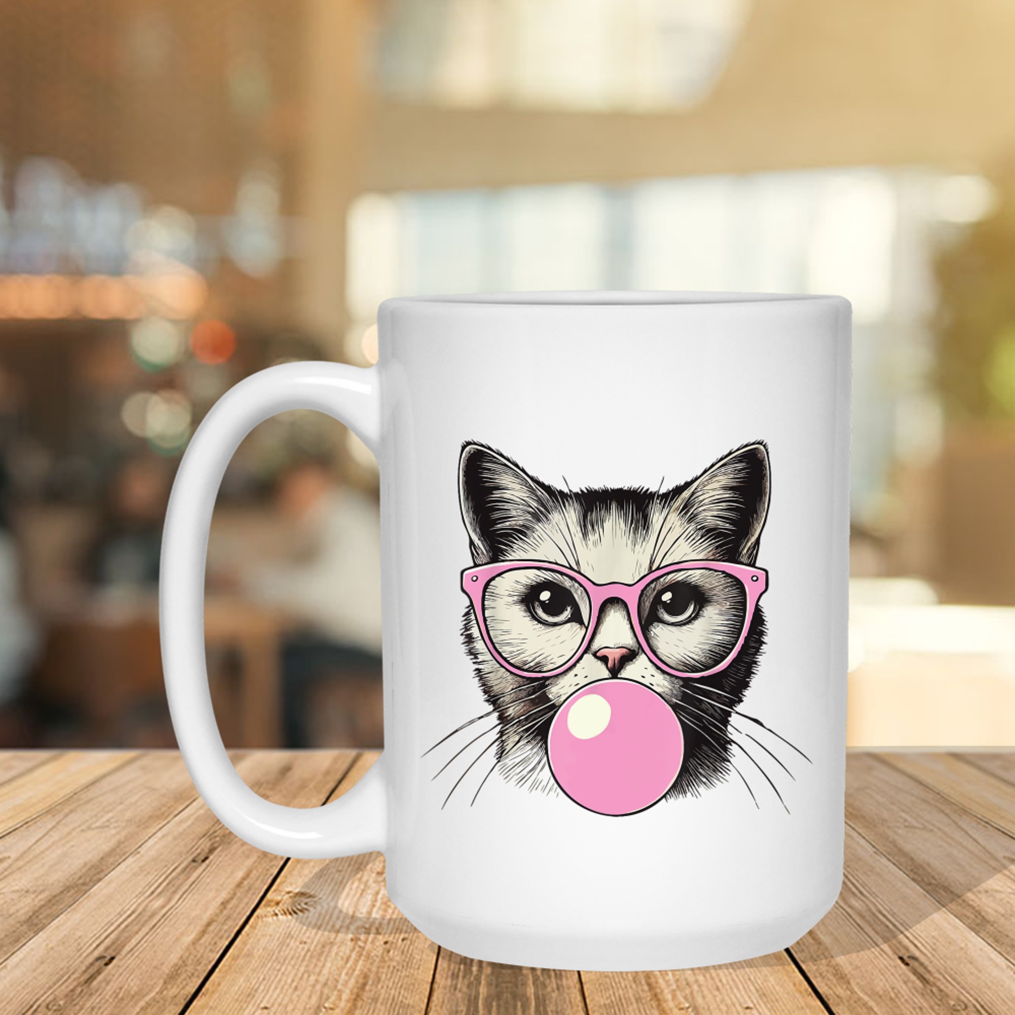 Cute Cat Women Funny Cat Lovers Mug