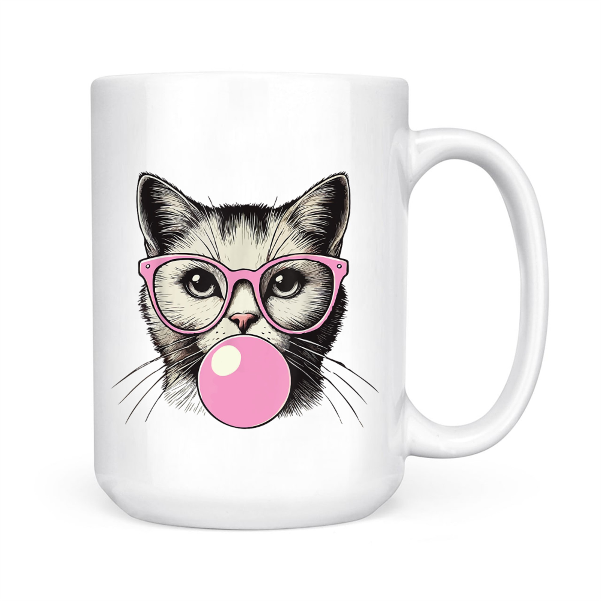 Cute Cat Women Funny Cat Lovers Mug