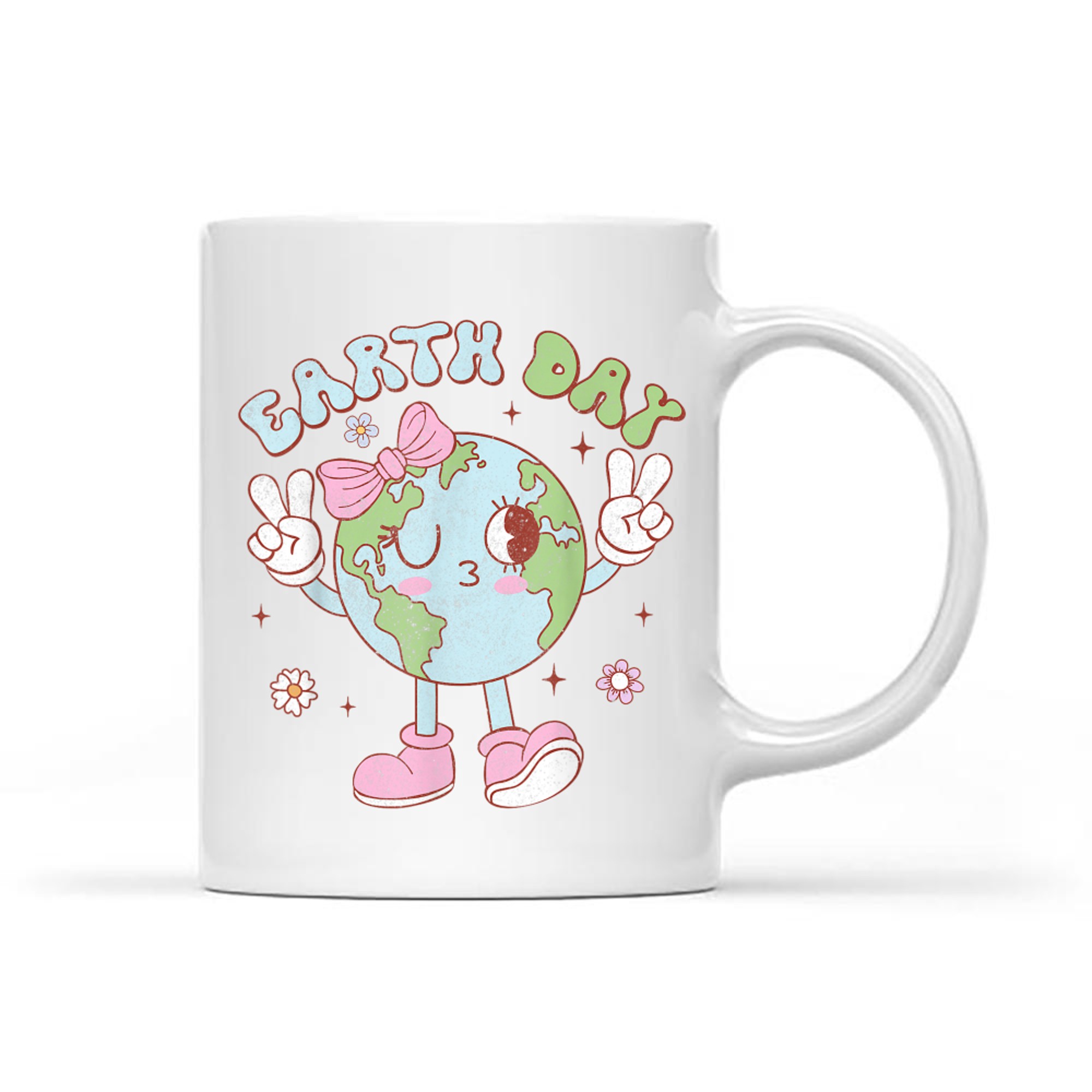 Cute Earth Day Save The Planet Mug