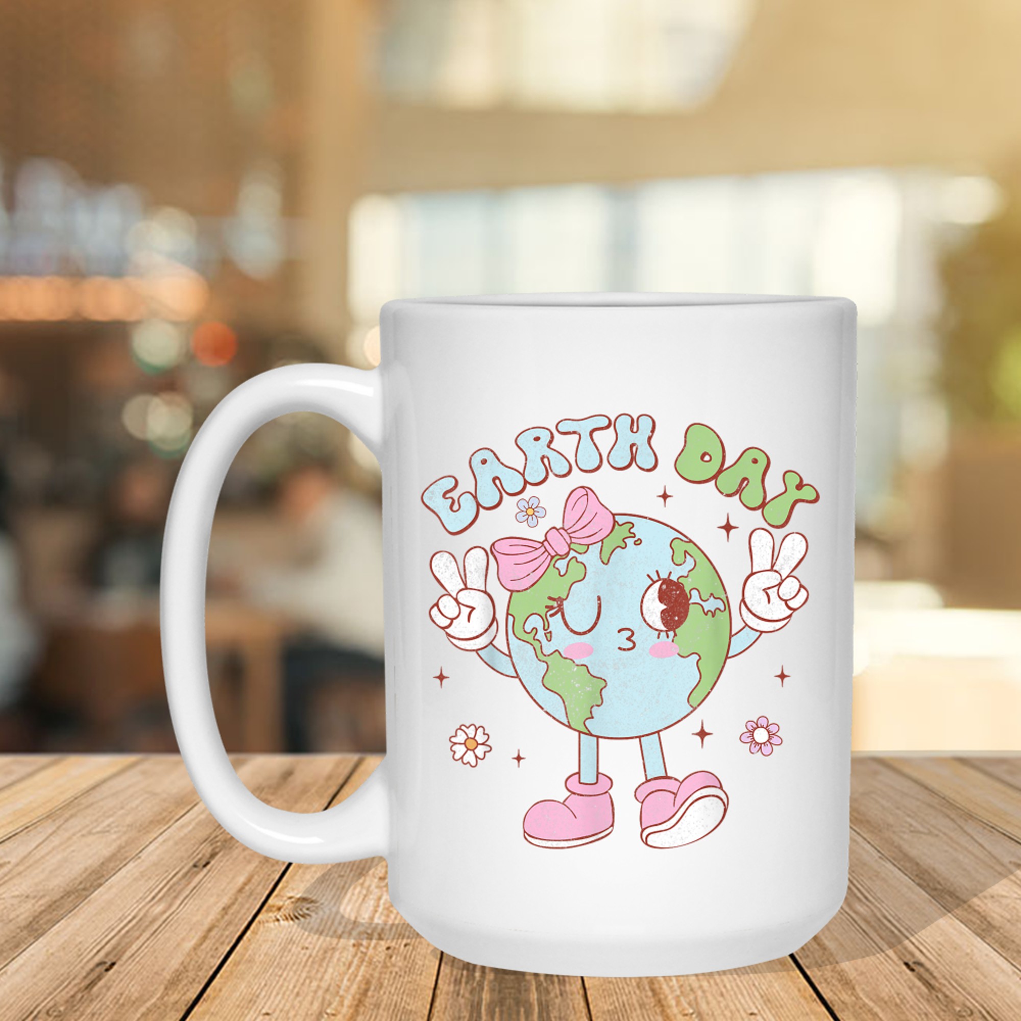 Cute Earth Day Save The Planet Mug