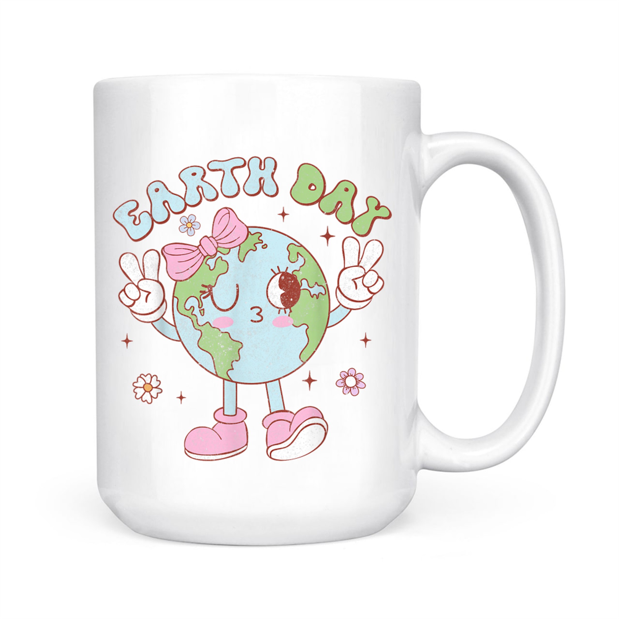 Cute Earth Day Save The Planet Mug