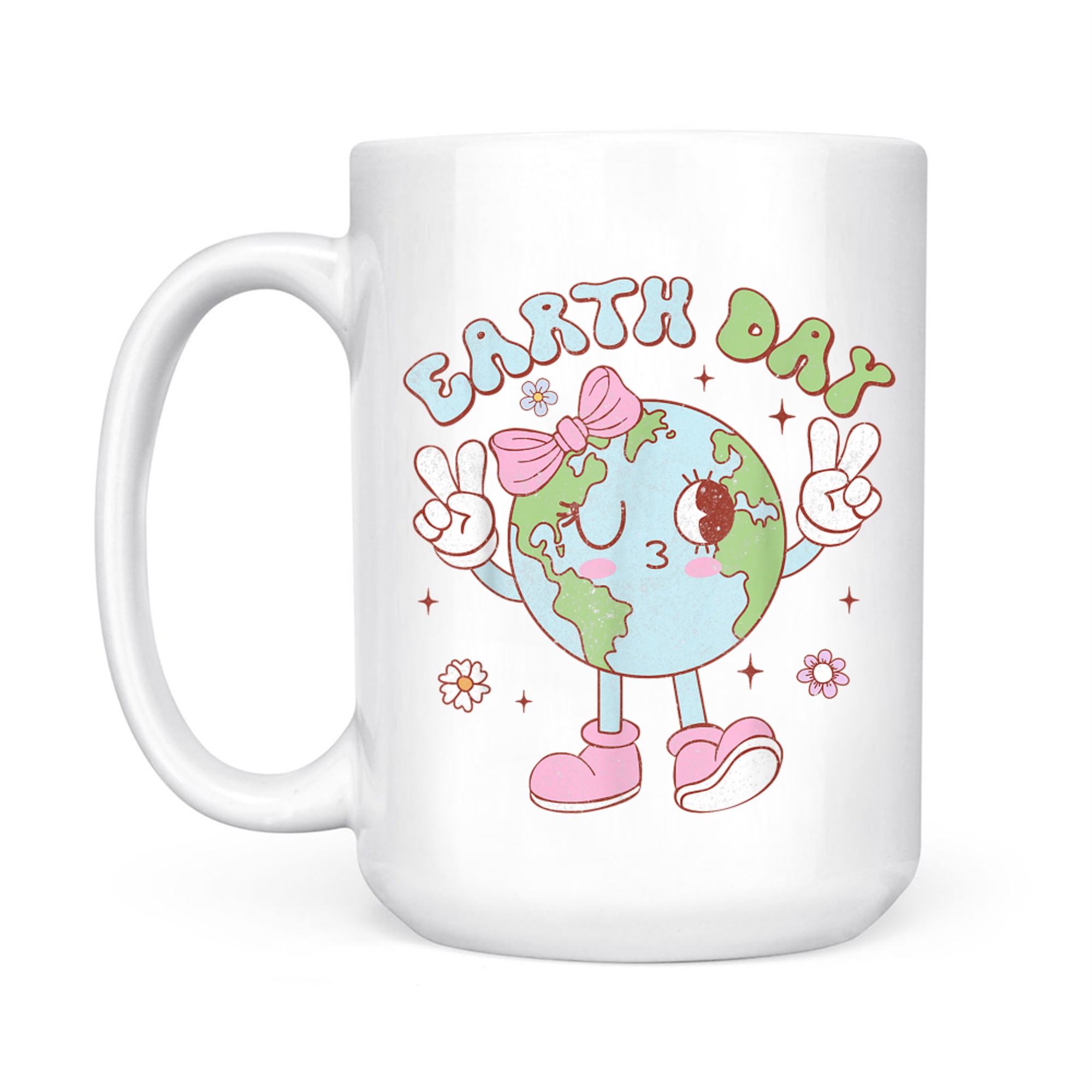 Cute Earth Day Save The Planet Mug