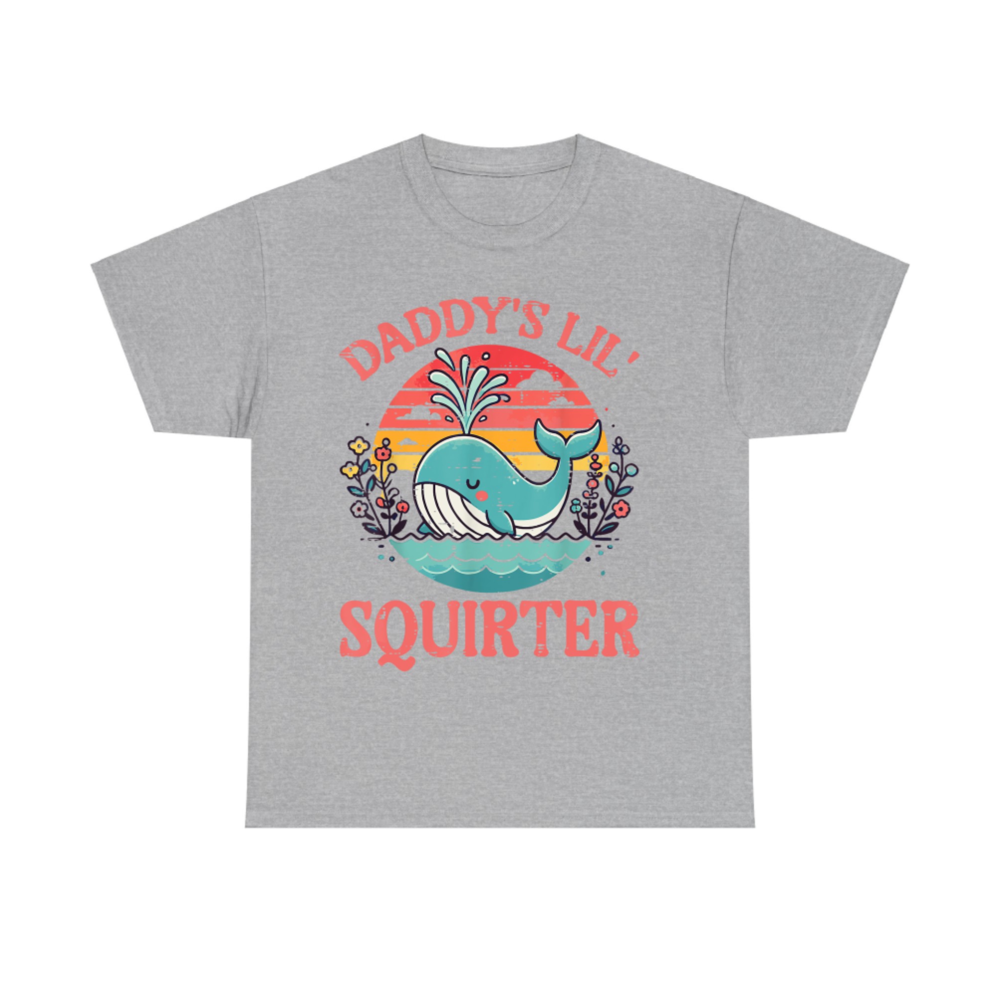 Daddys Little Whale Funny Inappropriate Adult Humor Women T-Shirt