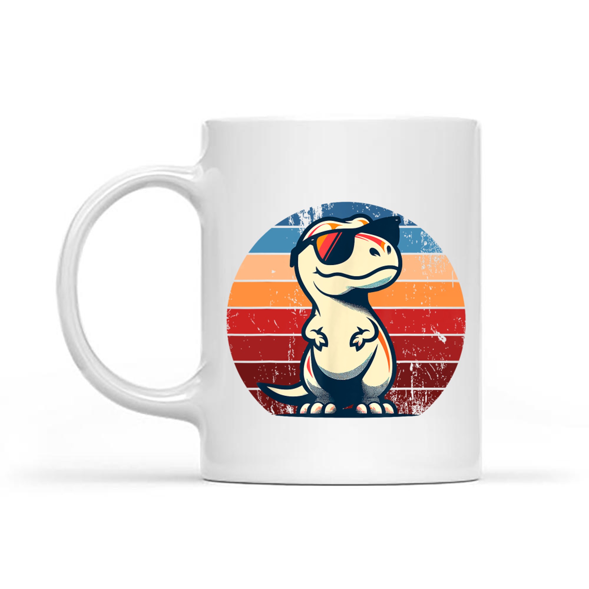 Dinosaur T-Rex Retro Novelty Funny Dinosaur Mug