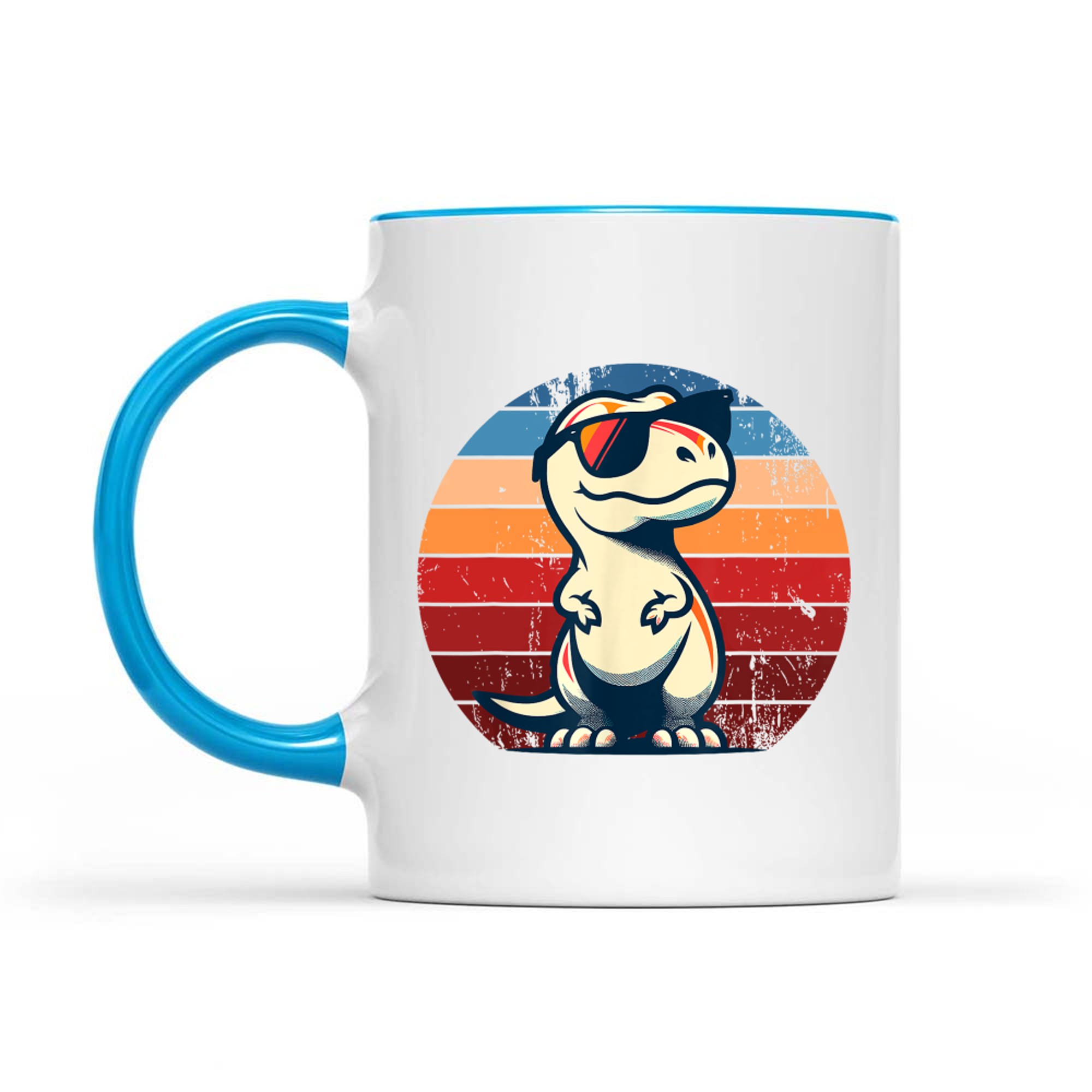Dinosaur T-Rex Retro Novelty Funny Dinosaur Mug