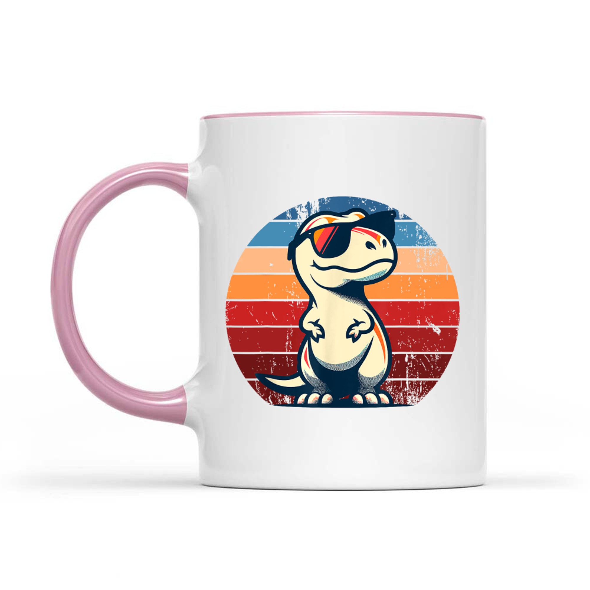 Dinosaur T-Rex Retro Novelty Funny Dinosaur Mug