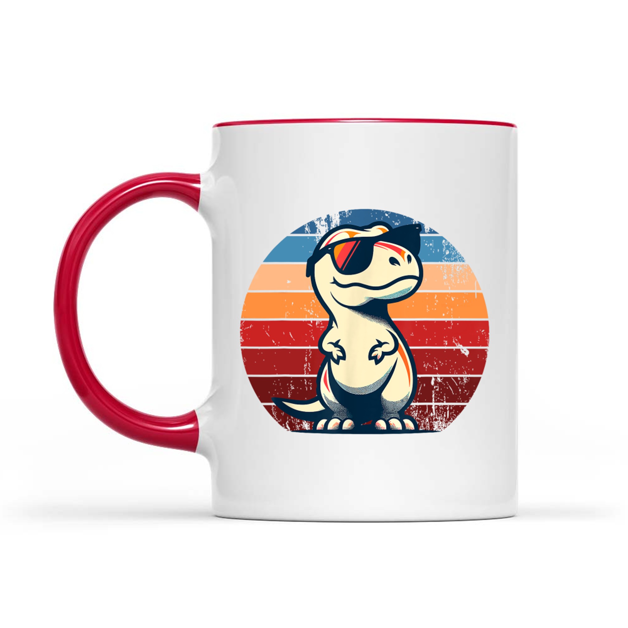Dinosaur T-Rex Retro Novelty Funny Dinosaur Mug