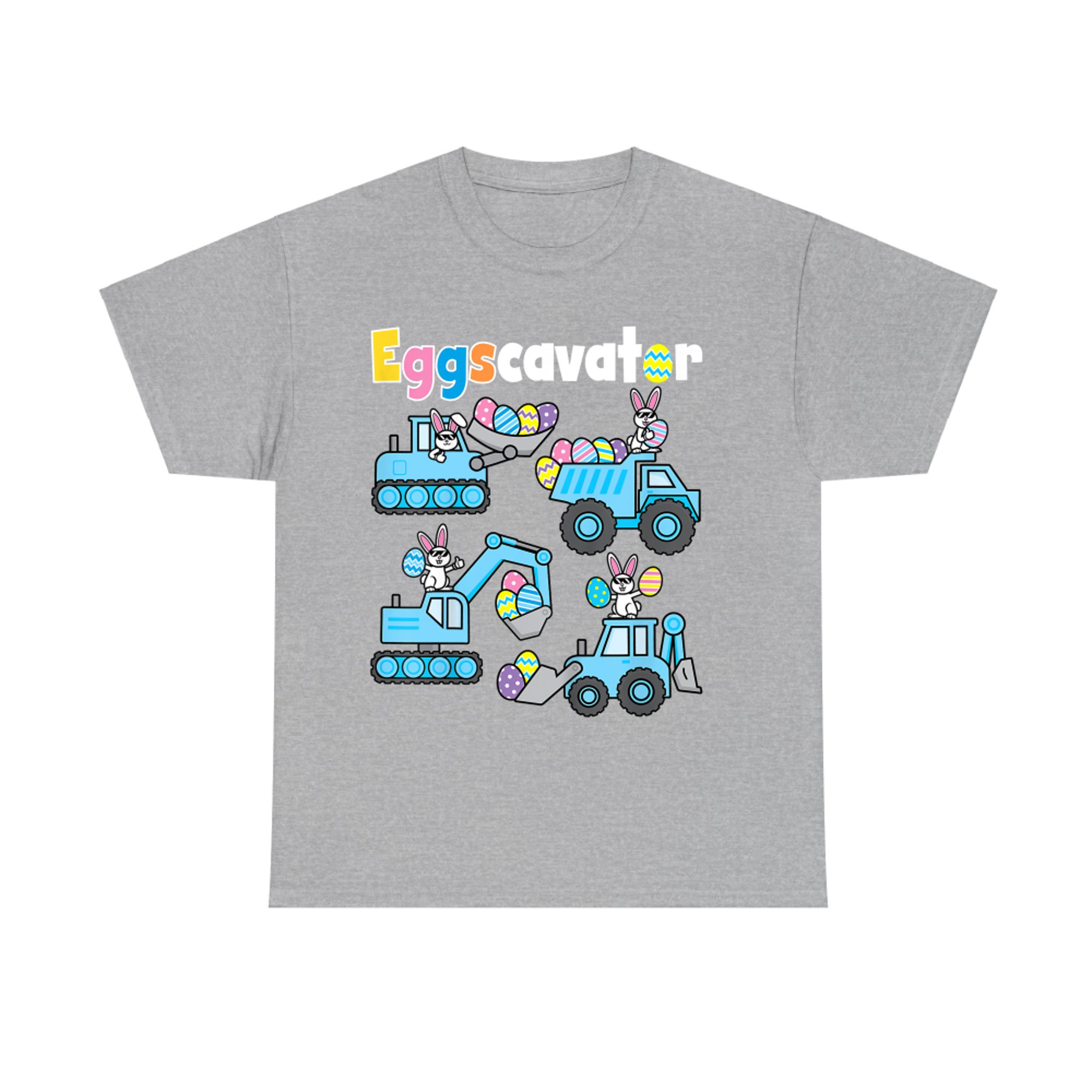 Easter Bunny Eggscavator Funny Eggs Cavator Excavator T-Shirt