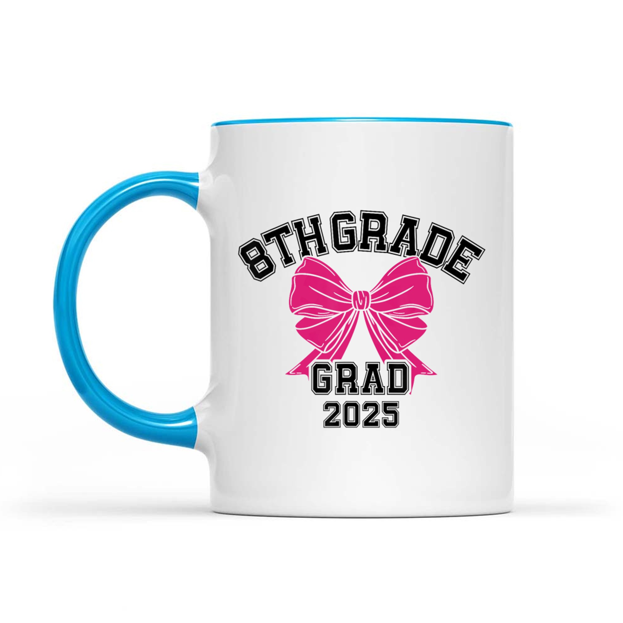 Eighth 8th Grade Grad Coquette Middle School Graduate Mug