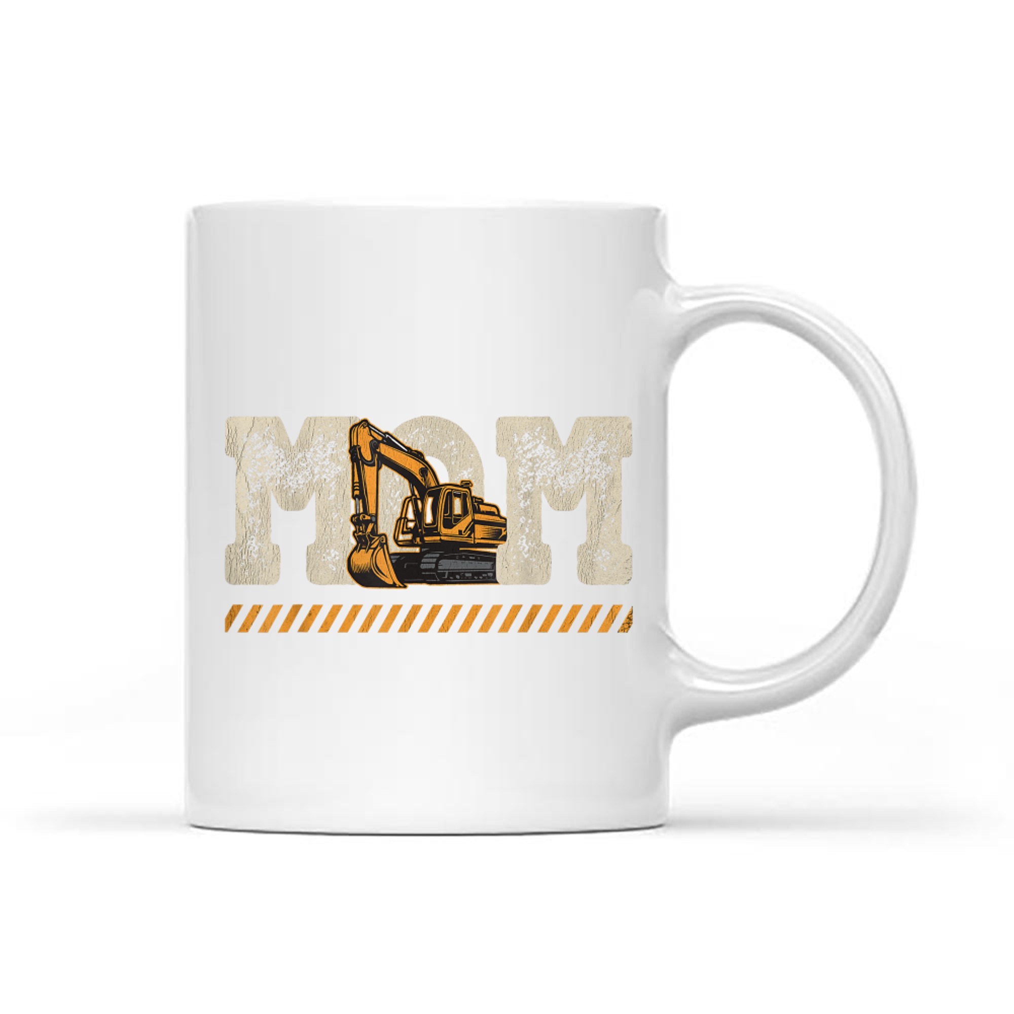 Excavator Mom Construction Life Mother’s Day Mug
