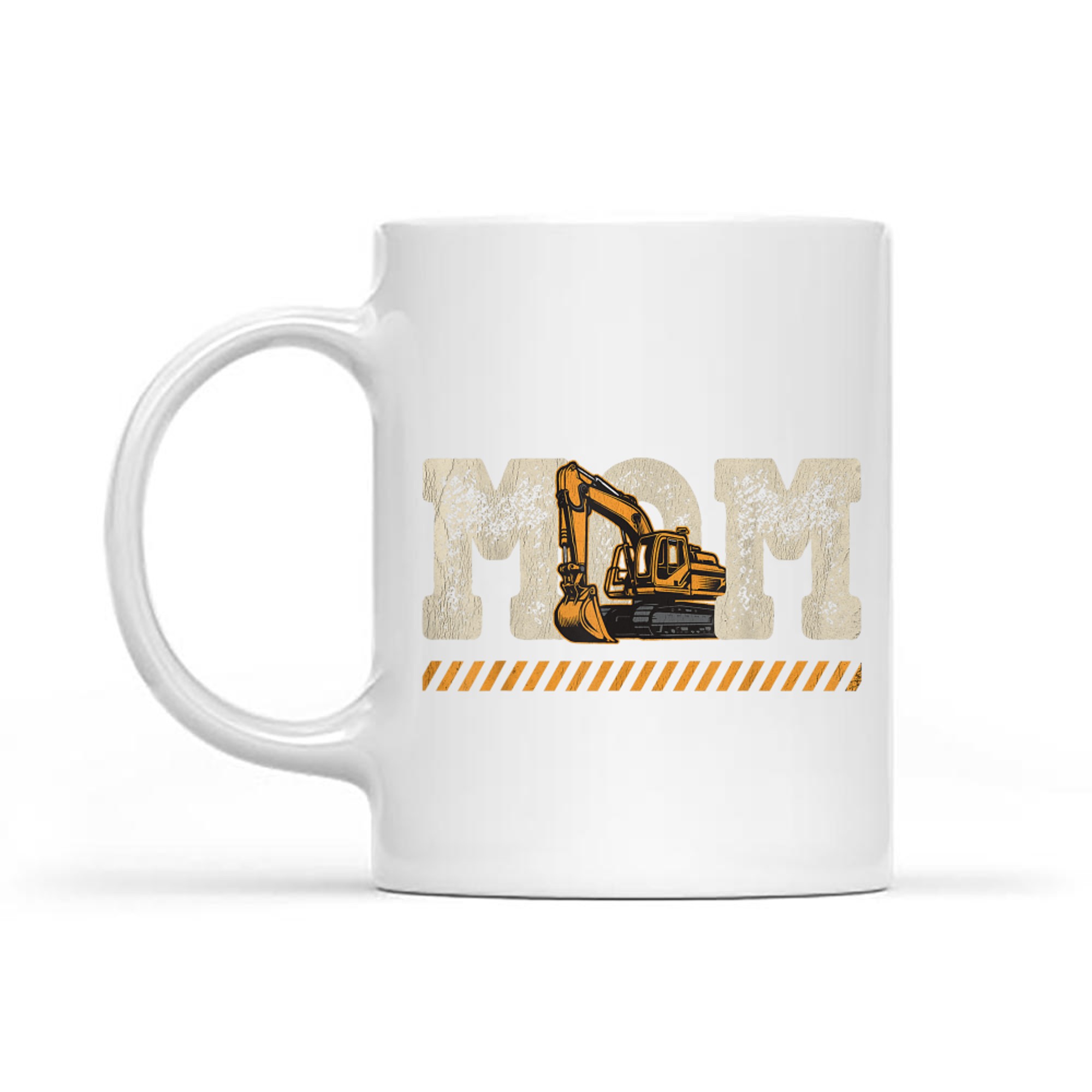 Excavator Mom Construction Life Mother’s Day Mug