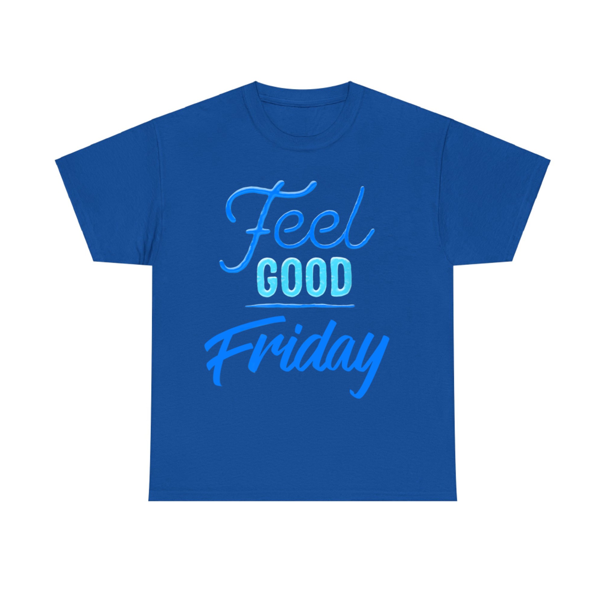 Feel Good Friday Cool Blue Student Workers Premium T-Shirt