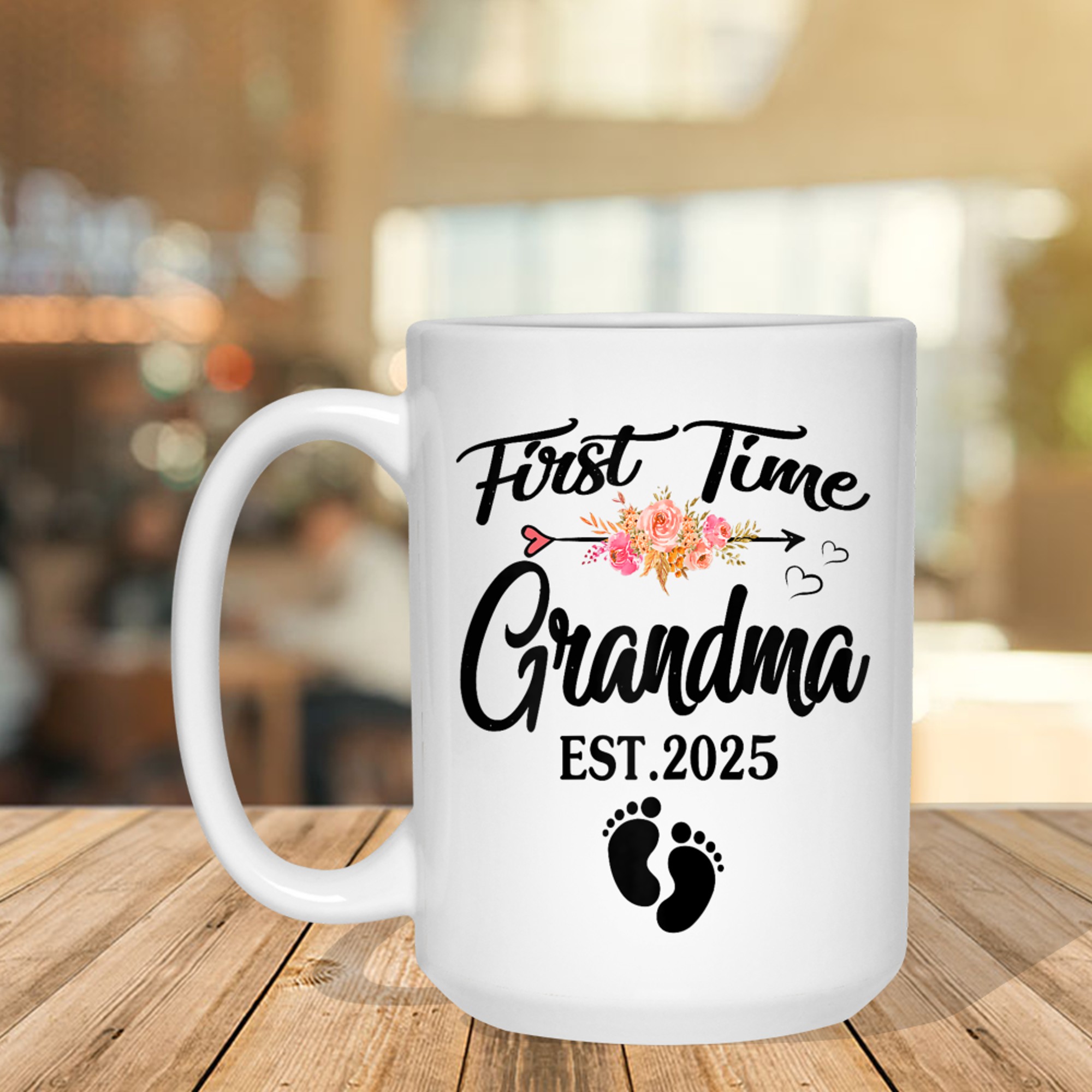 First Time Grandma Mothers Day Promoted To Grandma Mug