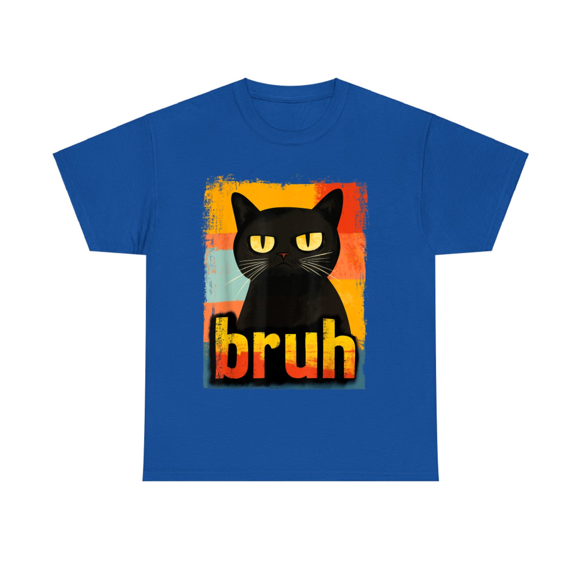 Funny Cat Bruh Meme Graphic T-Shirt