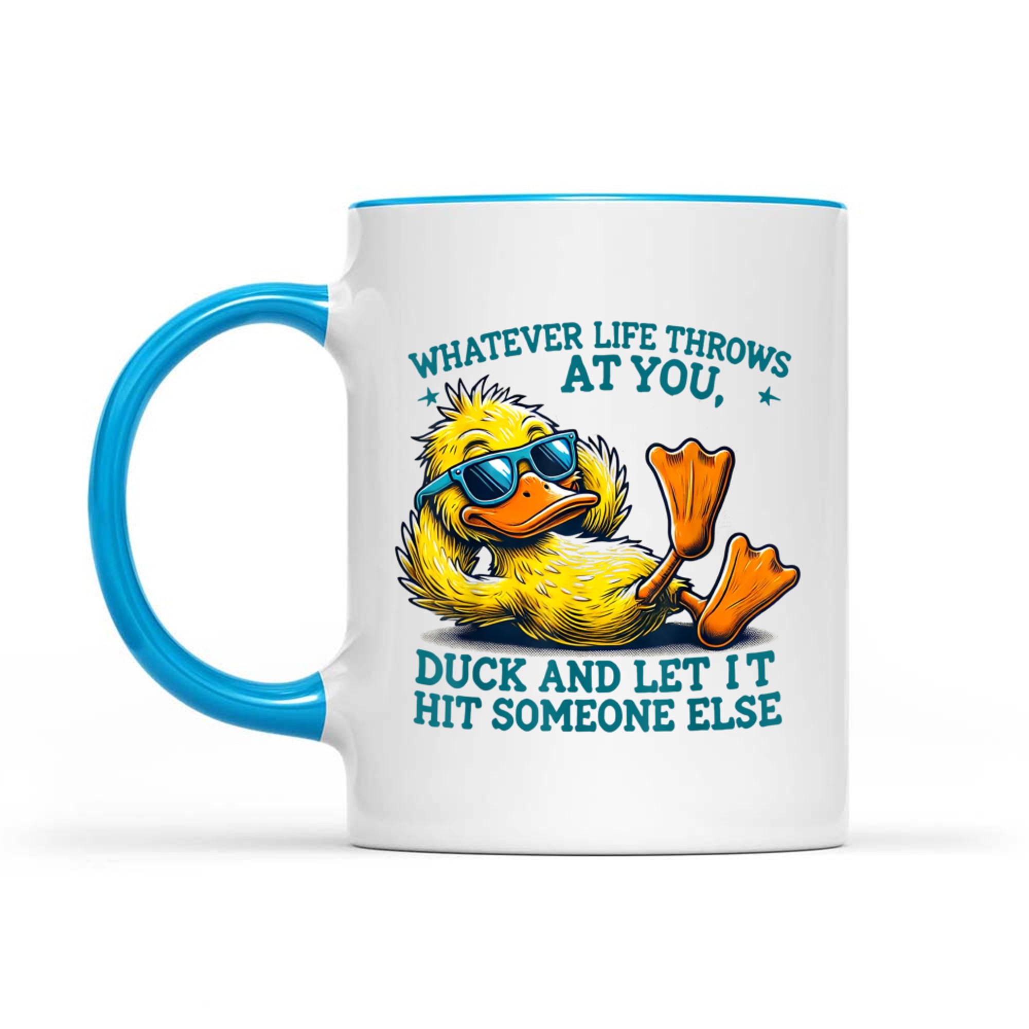Funny Duck Funny Quote Graphic Mug
