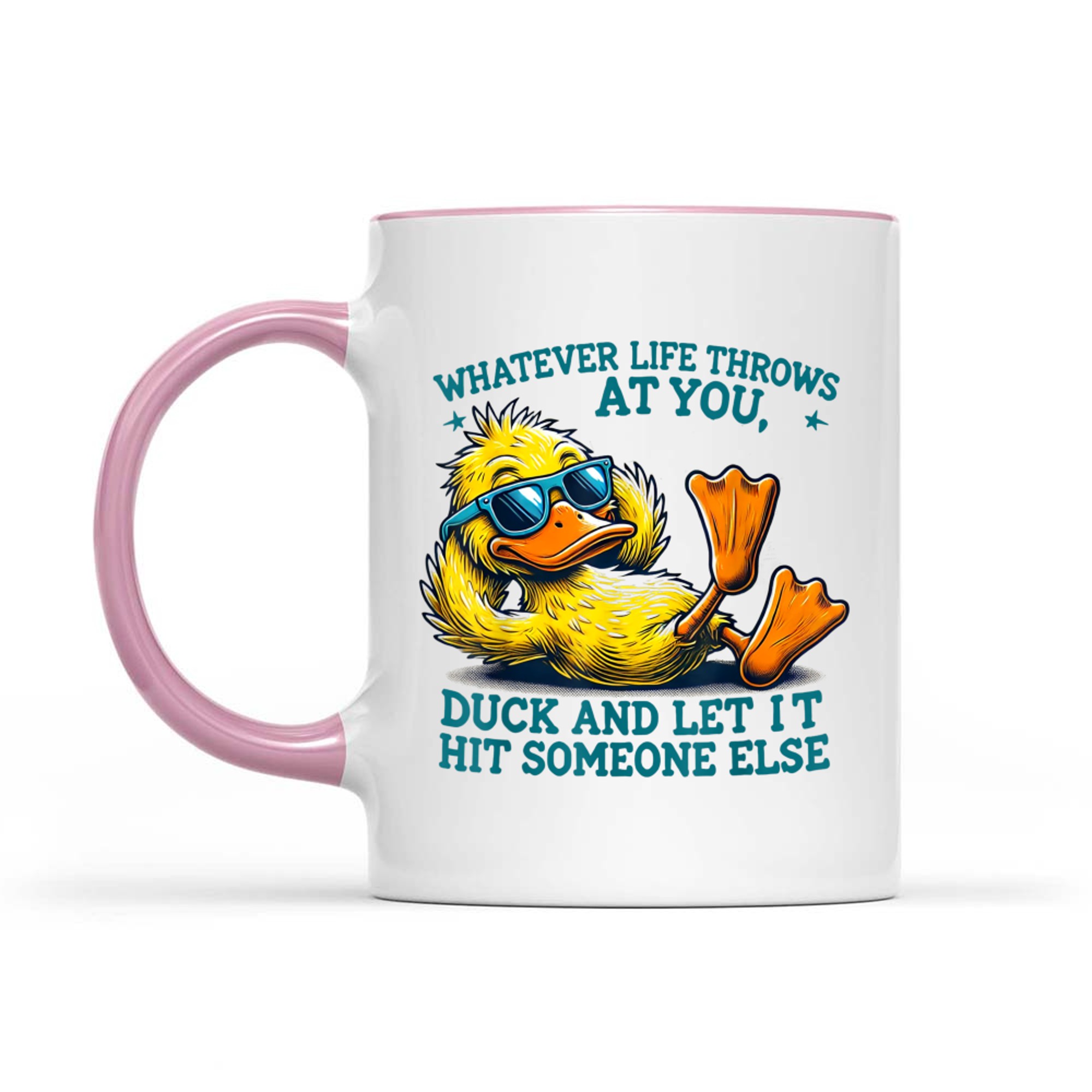 Funny Duck Funny Quote Graphic Mug