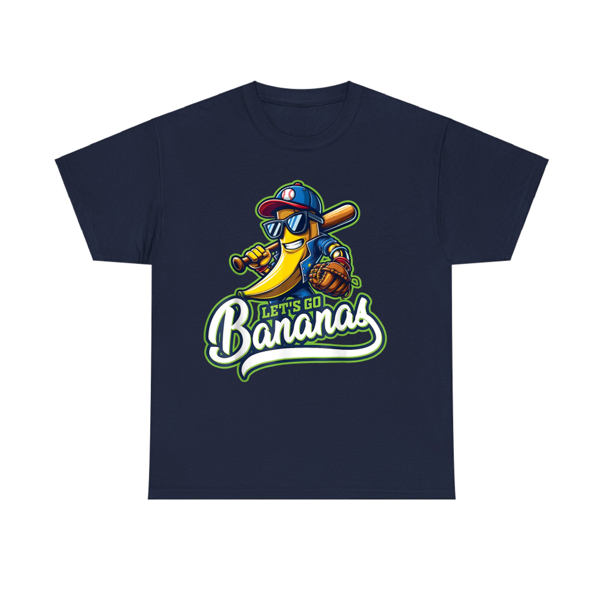 Funny Let's Go Bananas Cute Banana Fruit Lover Halloween T-Shirt