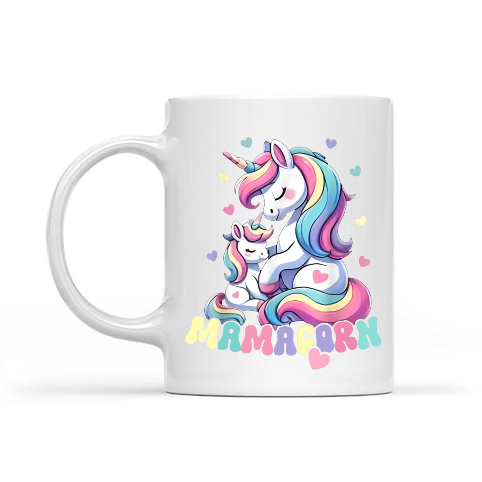 Funny Mamacorn Costume Mothers Day Unicorn Mug