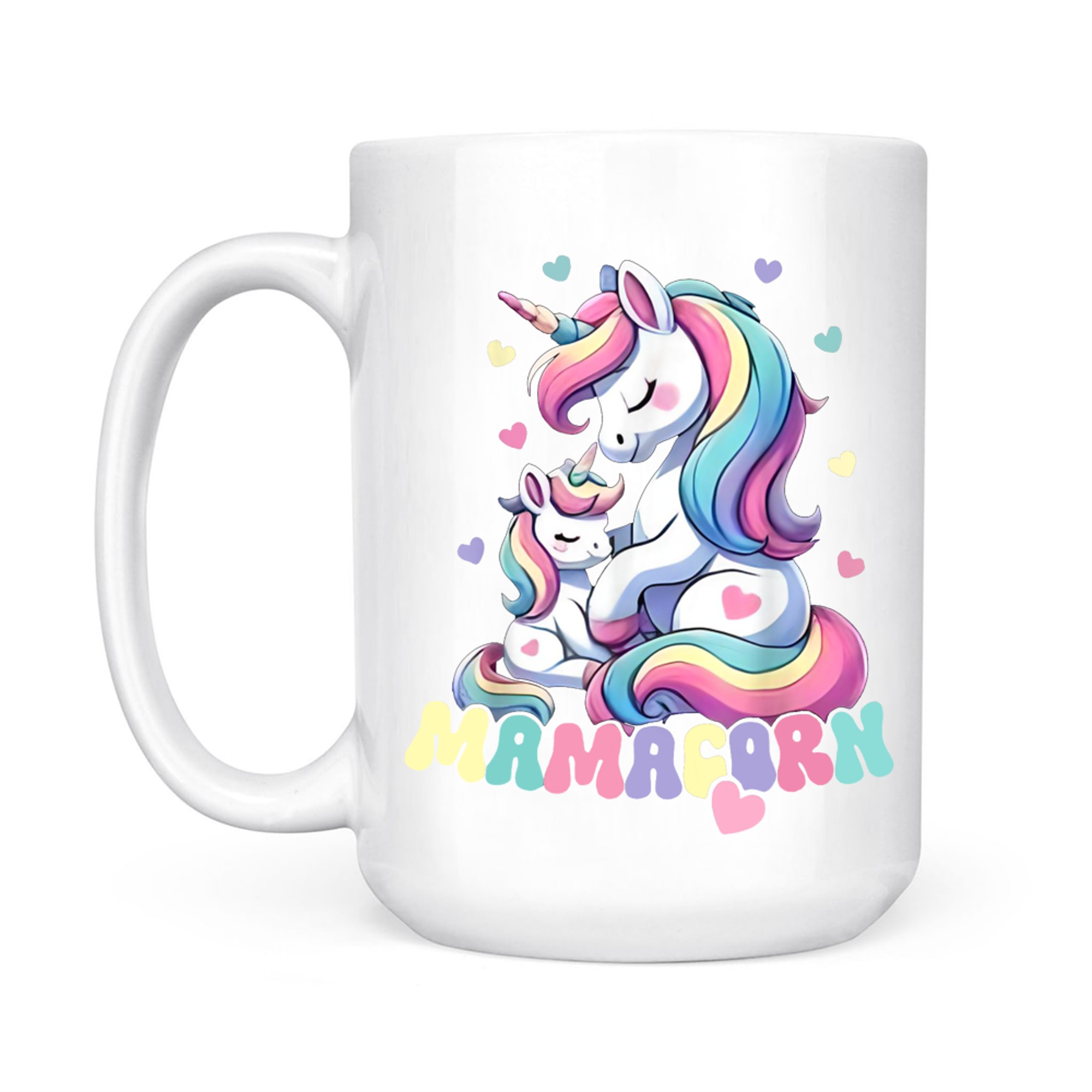 Funny Mamacorn Costume Mothers Day Unicorn Mug