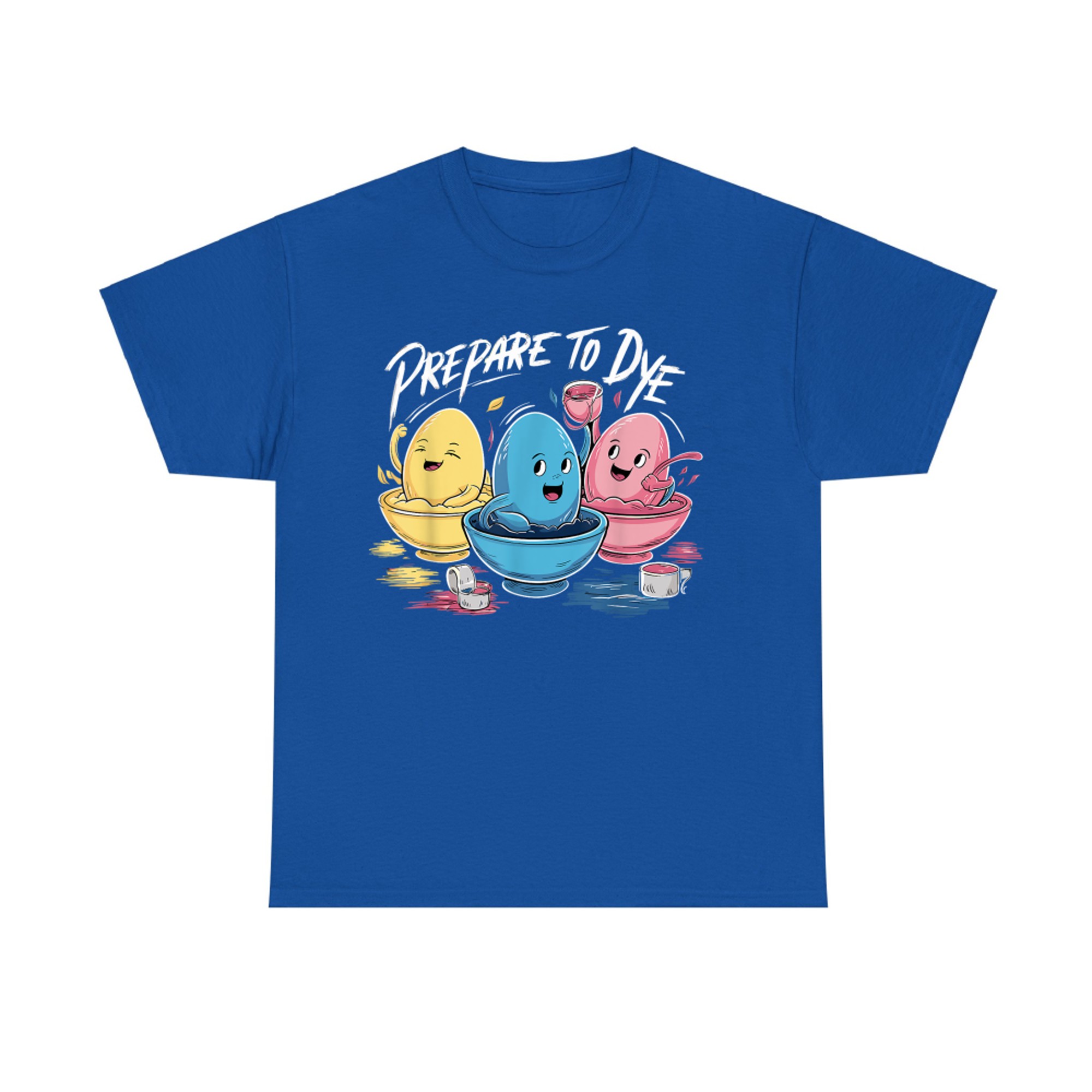 Funny Prepare To Dye Easter Egg Hunting Happy Easter T-Shirt