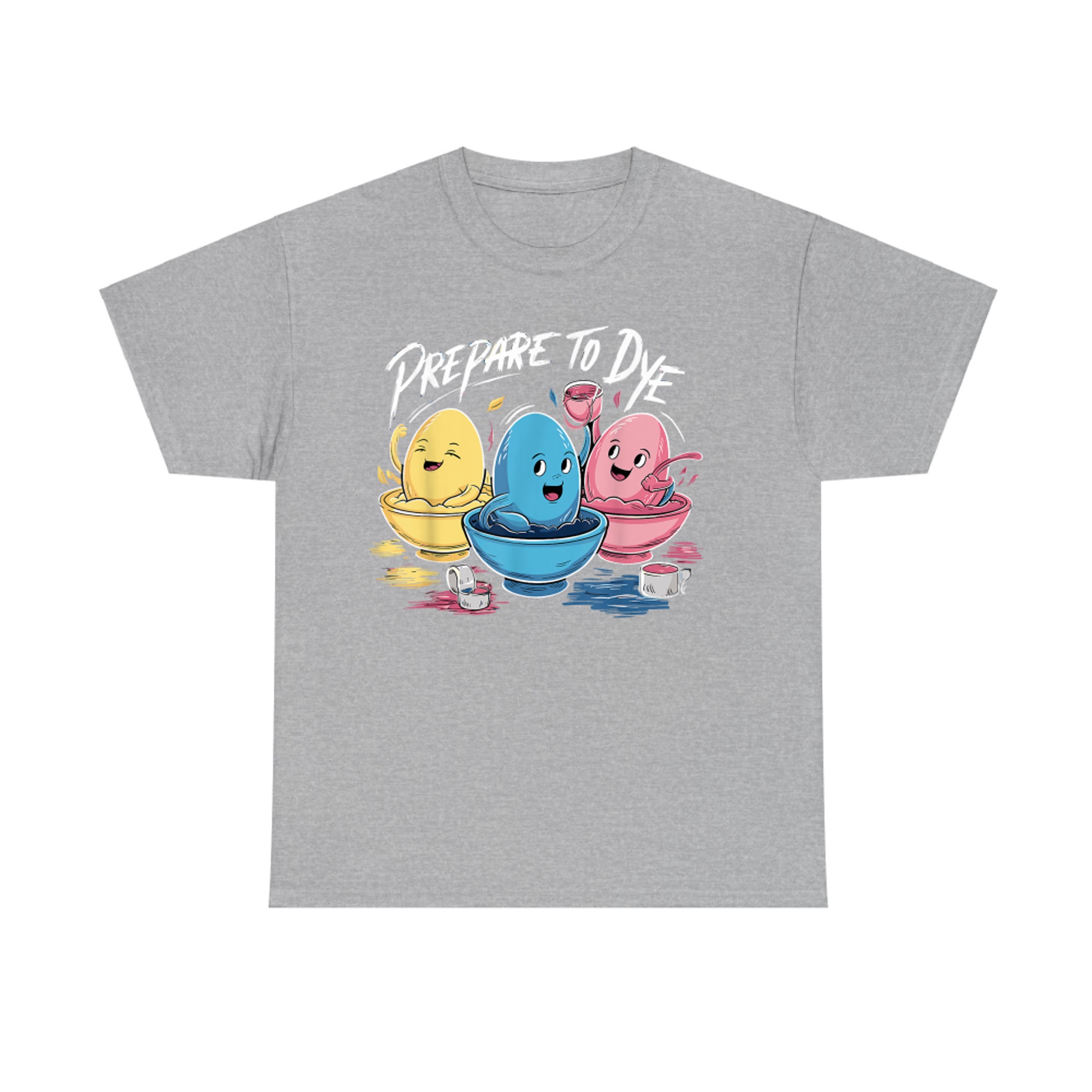 Funny Prepare To Dye Easter Egg Hunting Happy Easter T-Shirt