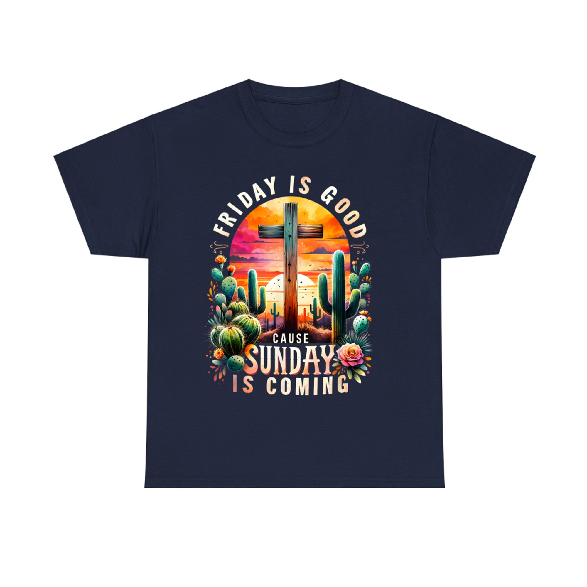 Good Friday Christian Sunday Is Coming Easter T-Shirt
