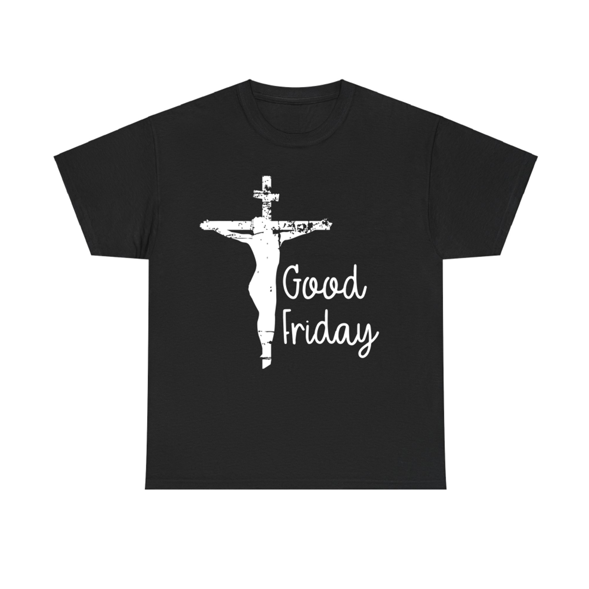 Good Friday Cross Jesus Crucifixion Grunge T-Shirt